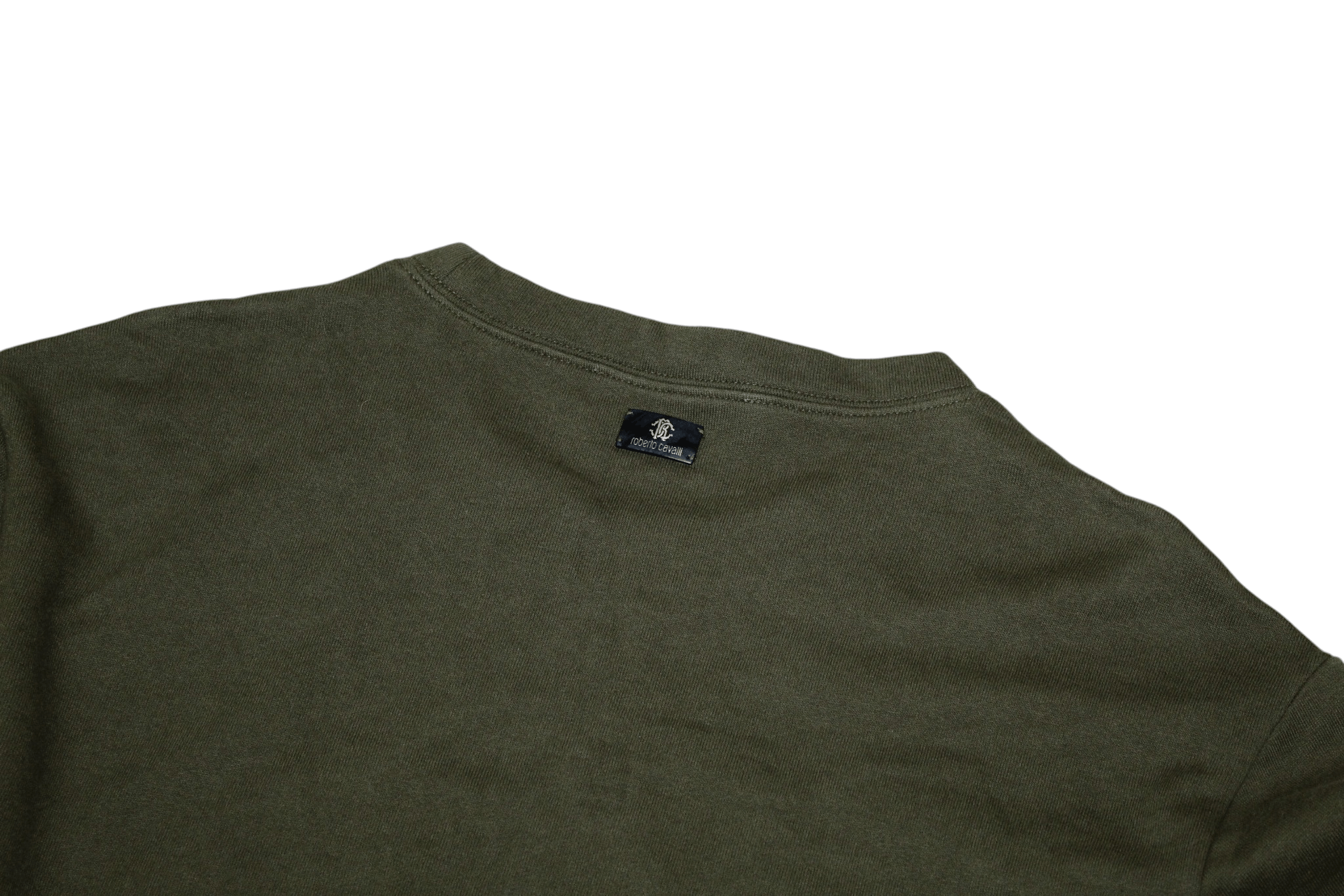 Roberto Cavalli Roberto Cavalli Big Logo Application Trim Sweatshirt Size US L / EU 52-54 / 3 - 6 Thumbnail