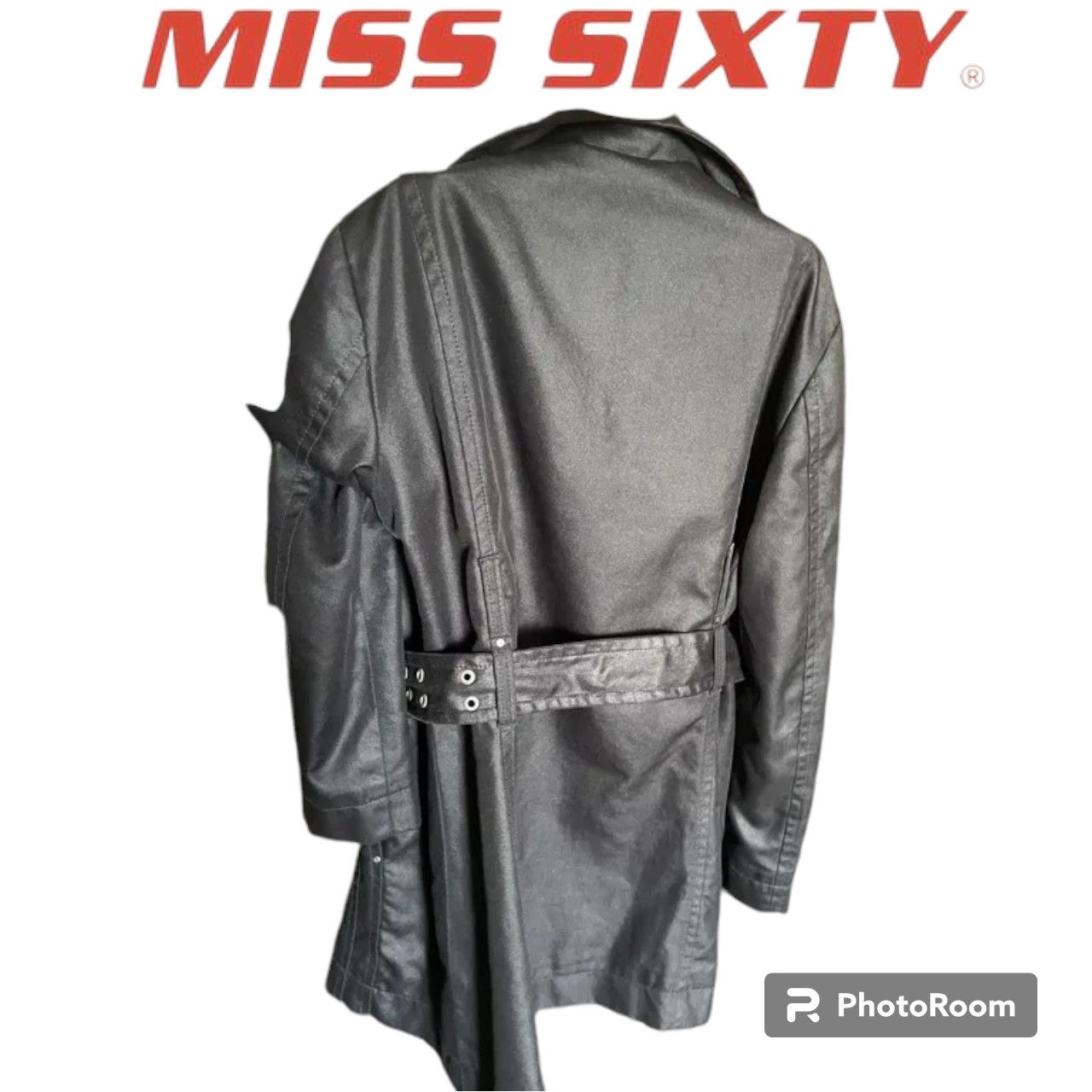 Miss Sixty Miss Sixty denim trench coat sz M Size M / US 6-8 / IT 42-44 - 3 Thumbnail