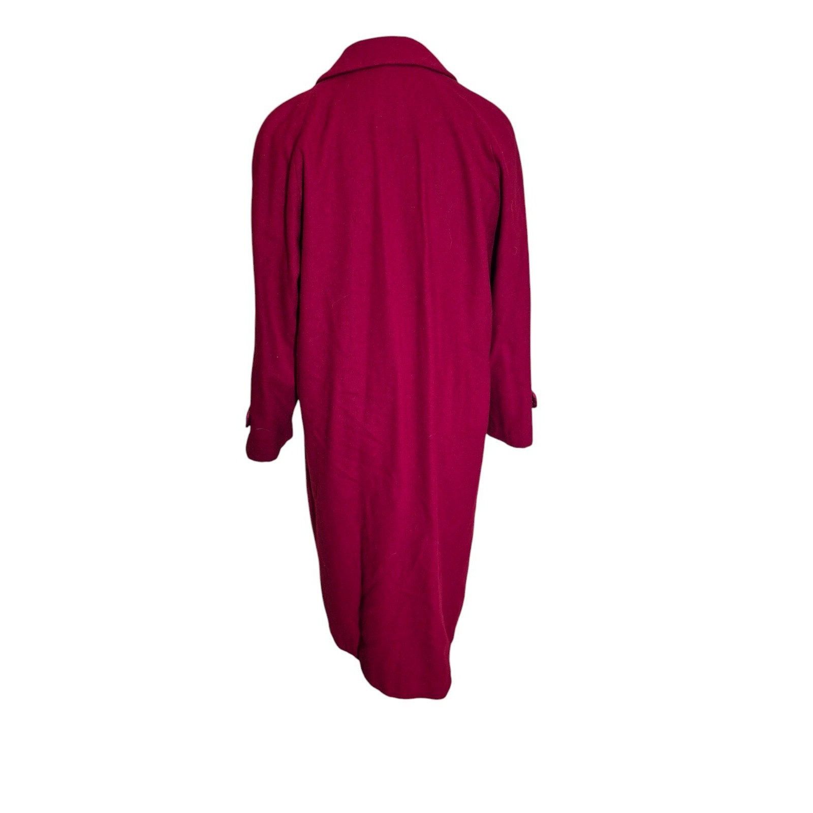 Other Kristen Blake Vintage Wool Coat Felted Wool Long Dress Coat Size L / US 10 / IT 46 - 3 Thumbnail