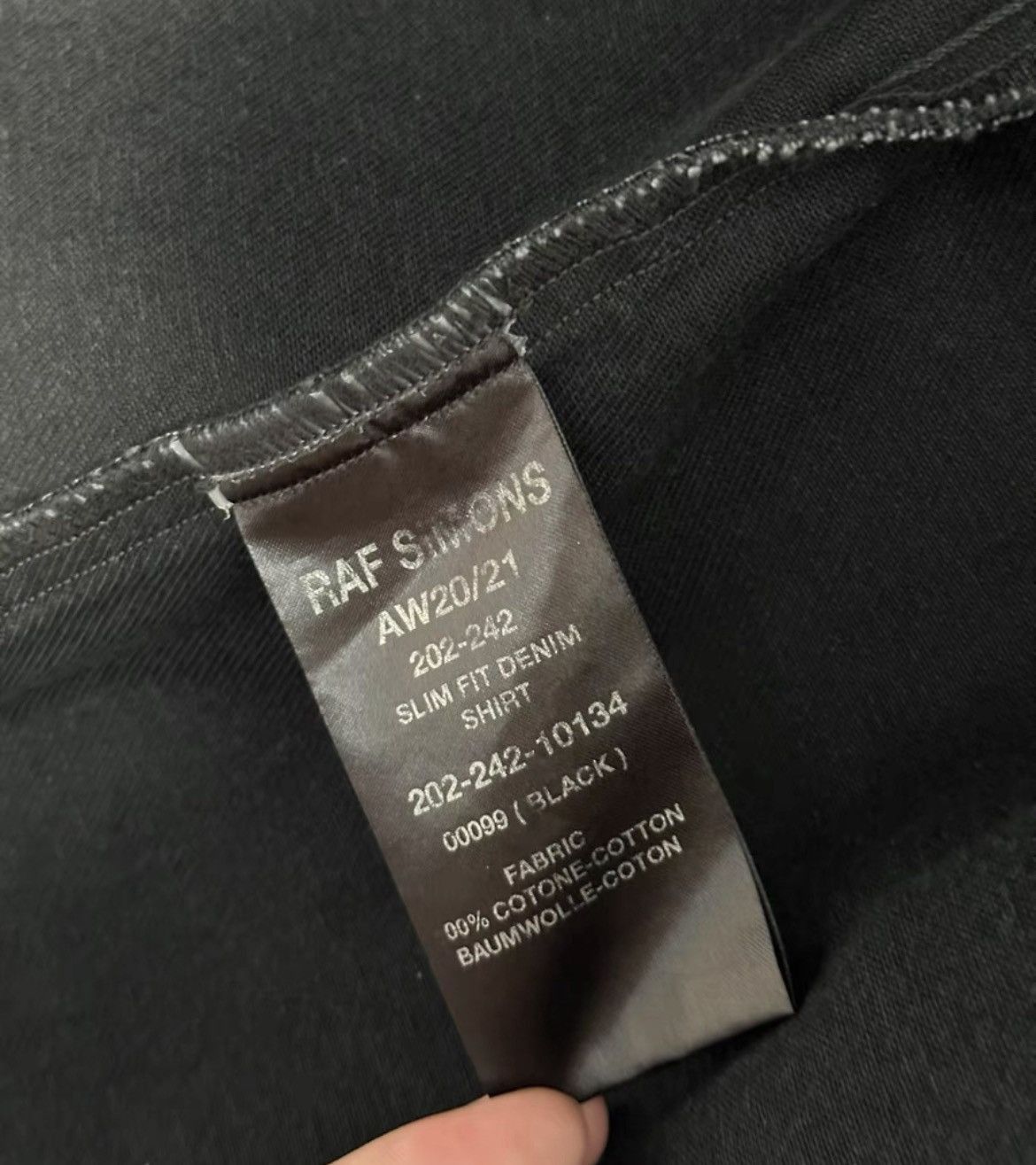 Raf Simons Raf Simons Denim Shirt M Size- Size US M / EU 48-50 / 2 - 6 Thumbnail