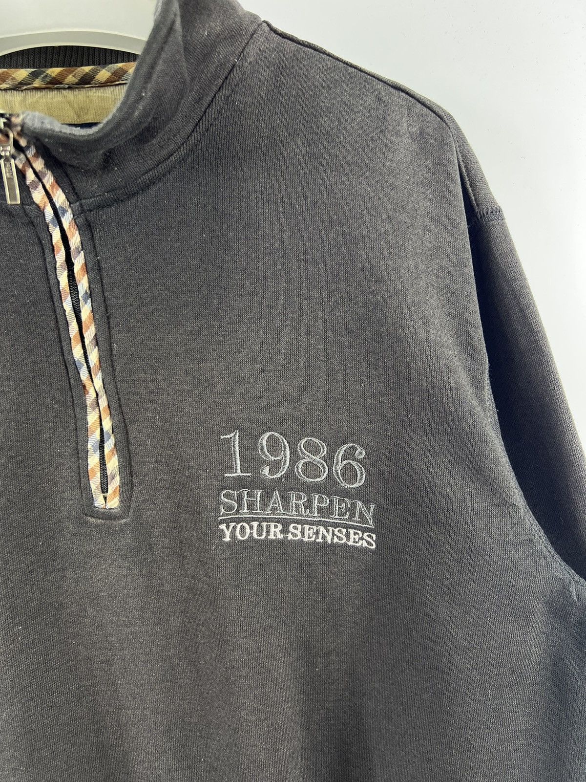 Japanese Brand × Michiko Koshino London × Vintage 🔥 Michiko Koshino London half zipper sweat - M Size US S / EU 44-46 / 1 - 4 Thumbnail