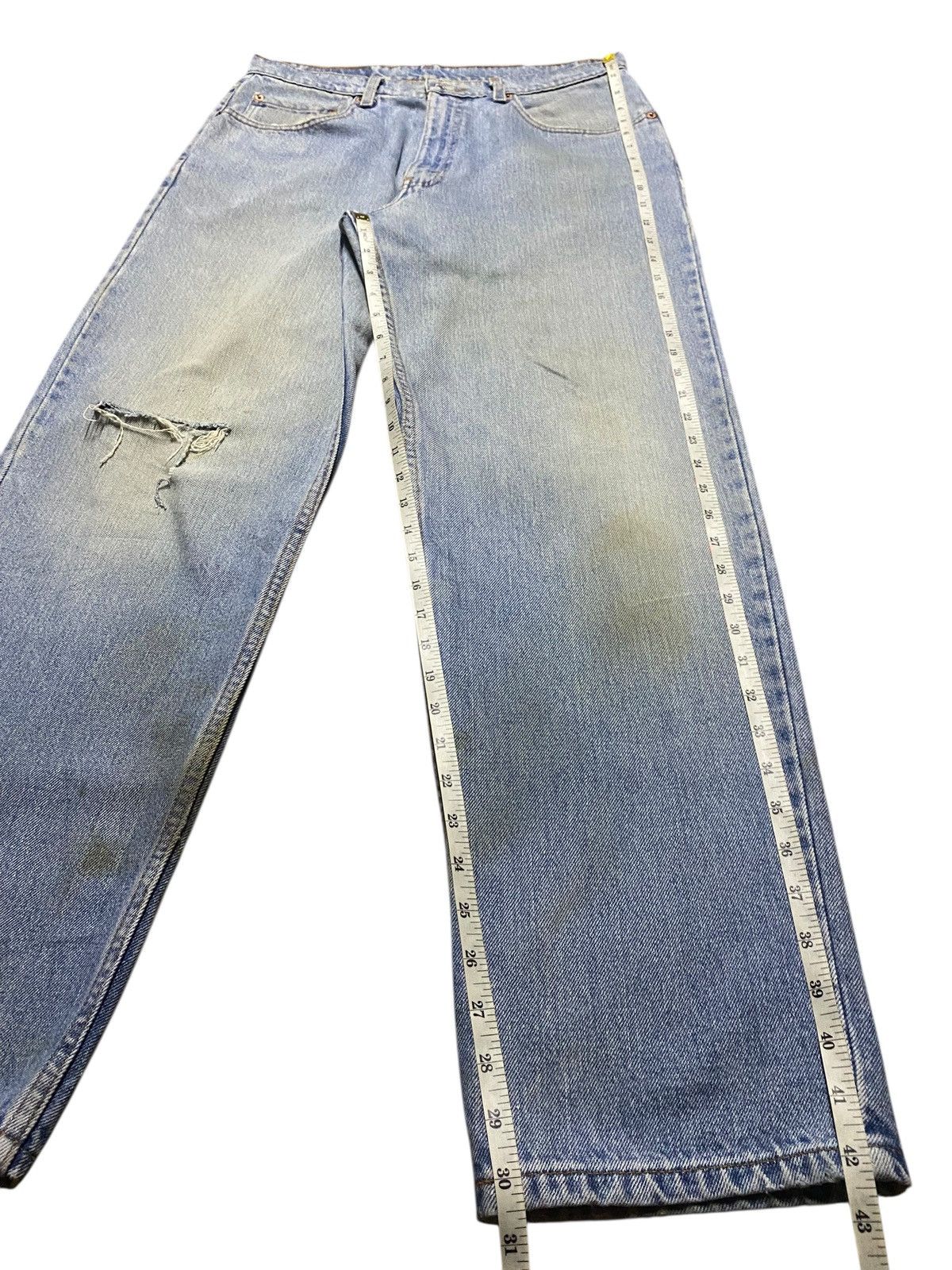 Levi's Vintage Clothing Vintahe Levis 550 Faded Wash Grunge Size US 32 / EU 48 - 15 Thumbnail