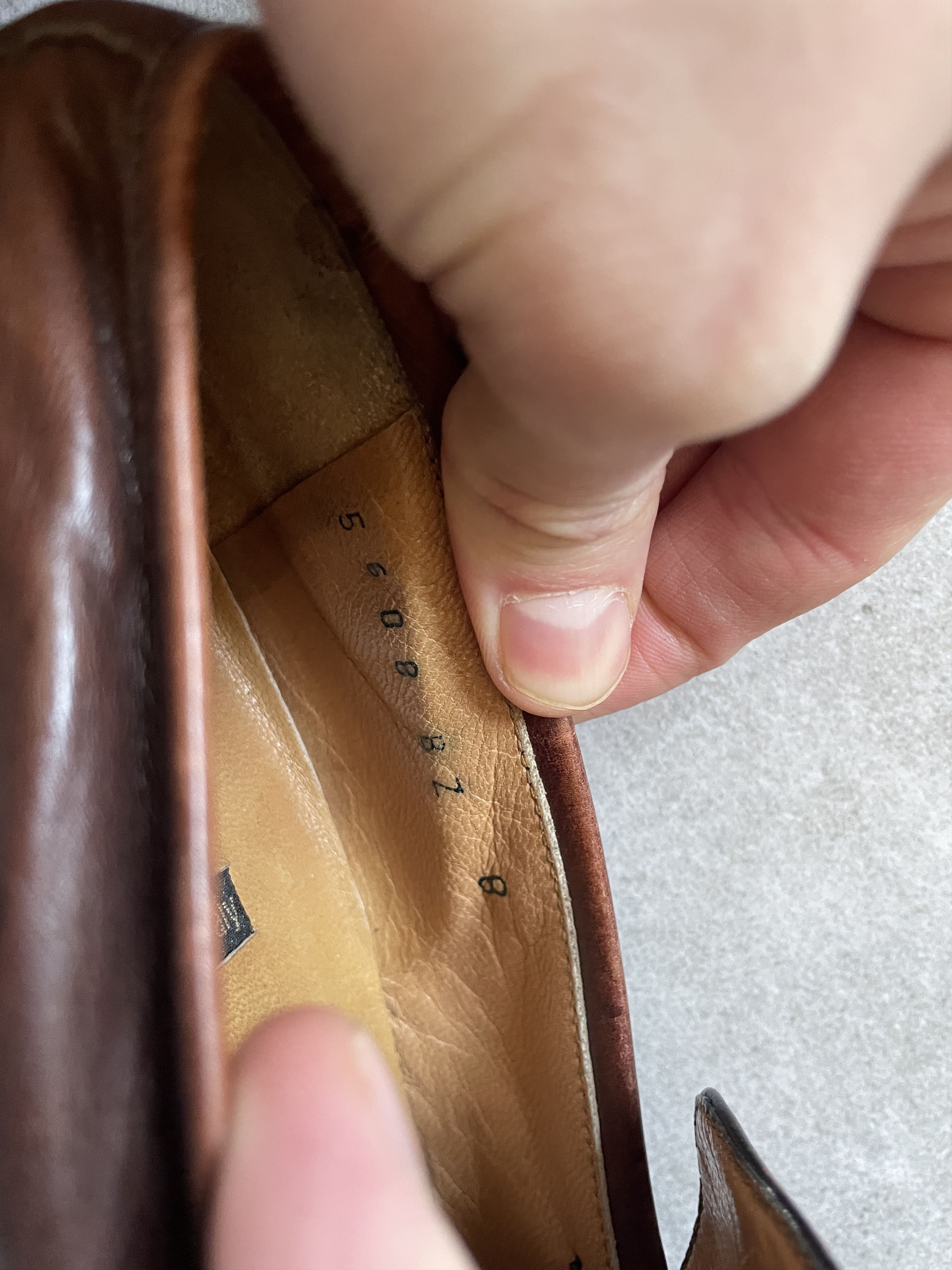 Vintage VINTAGE HANDMADE OLD MONEY ITALIAN LEATHER PENNY LOAFERS Size US 8.5 / EU 41-42 - 3 Thumbnail
