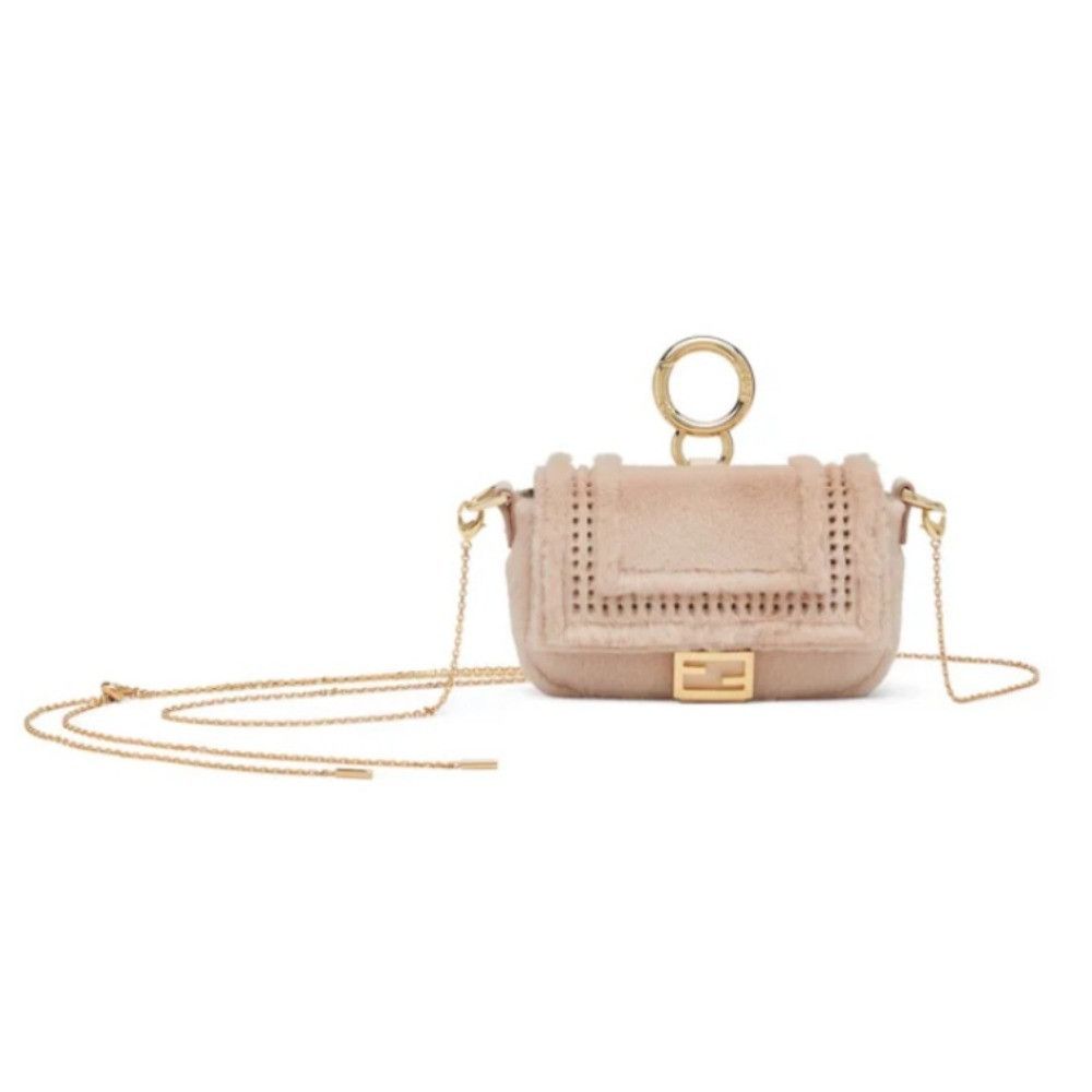 Fendi o1loc1c0824 Size: OS / Nano Baguette Charm in Brown Size ONE SIZE - 1 Preview