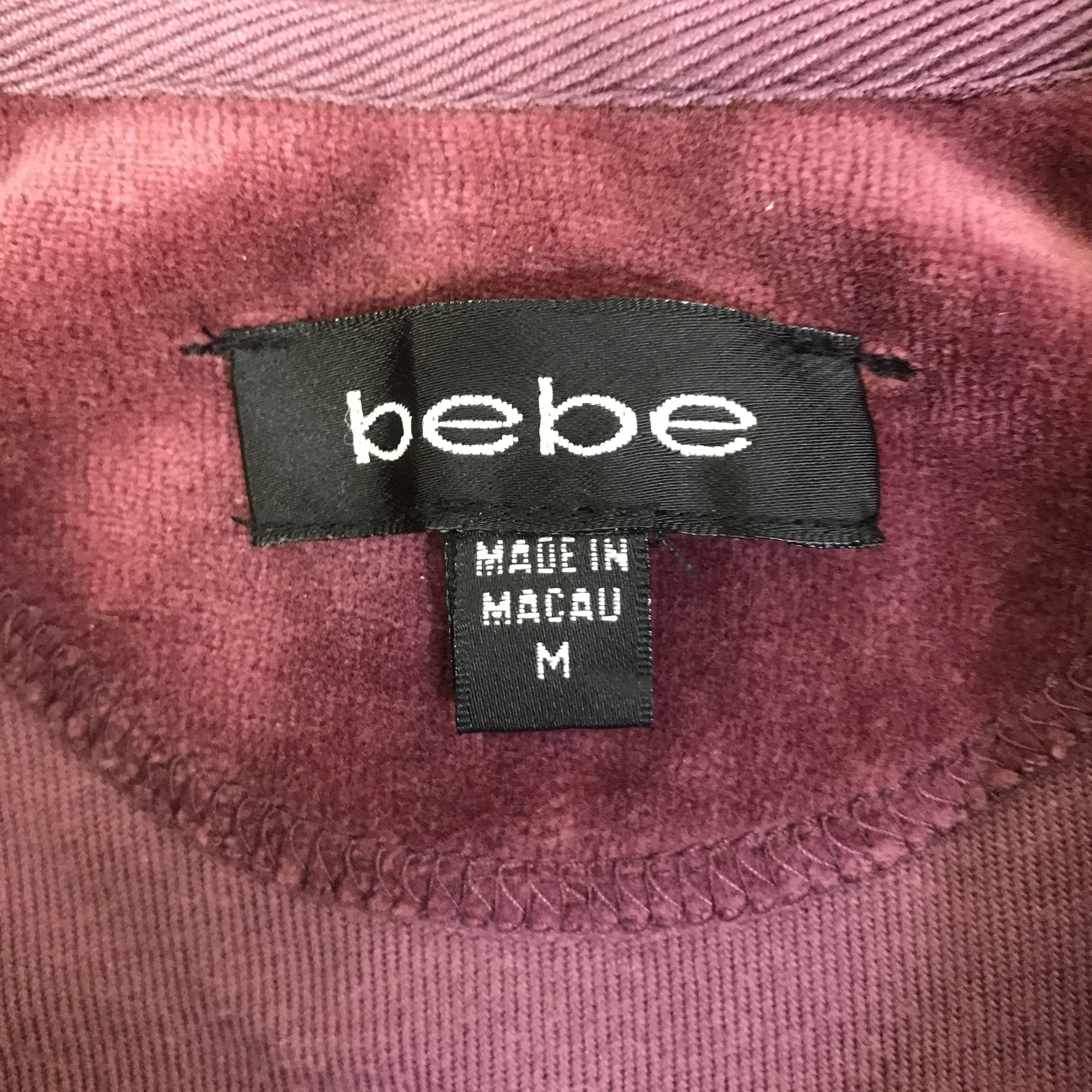 Japanese Brand VTG BEBE BIG LOGO SWEATHIRT JACKET K84B2 Size US S / EU 44-46 / 1 - 9 Thumbnail