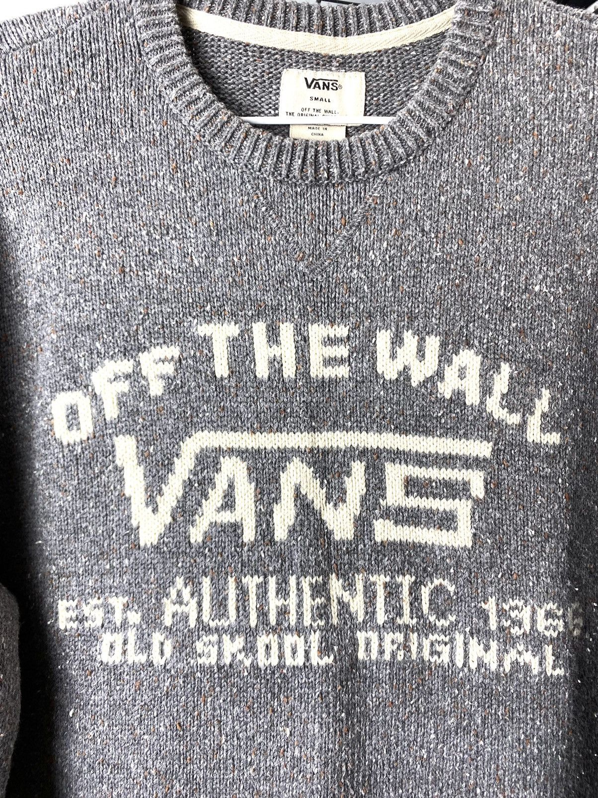 Vans Vans Knit Sweater Surf Style Skateboards Size US S / EU 44-46 / 1 - 3 Thumbnail