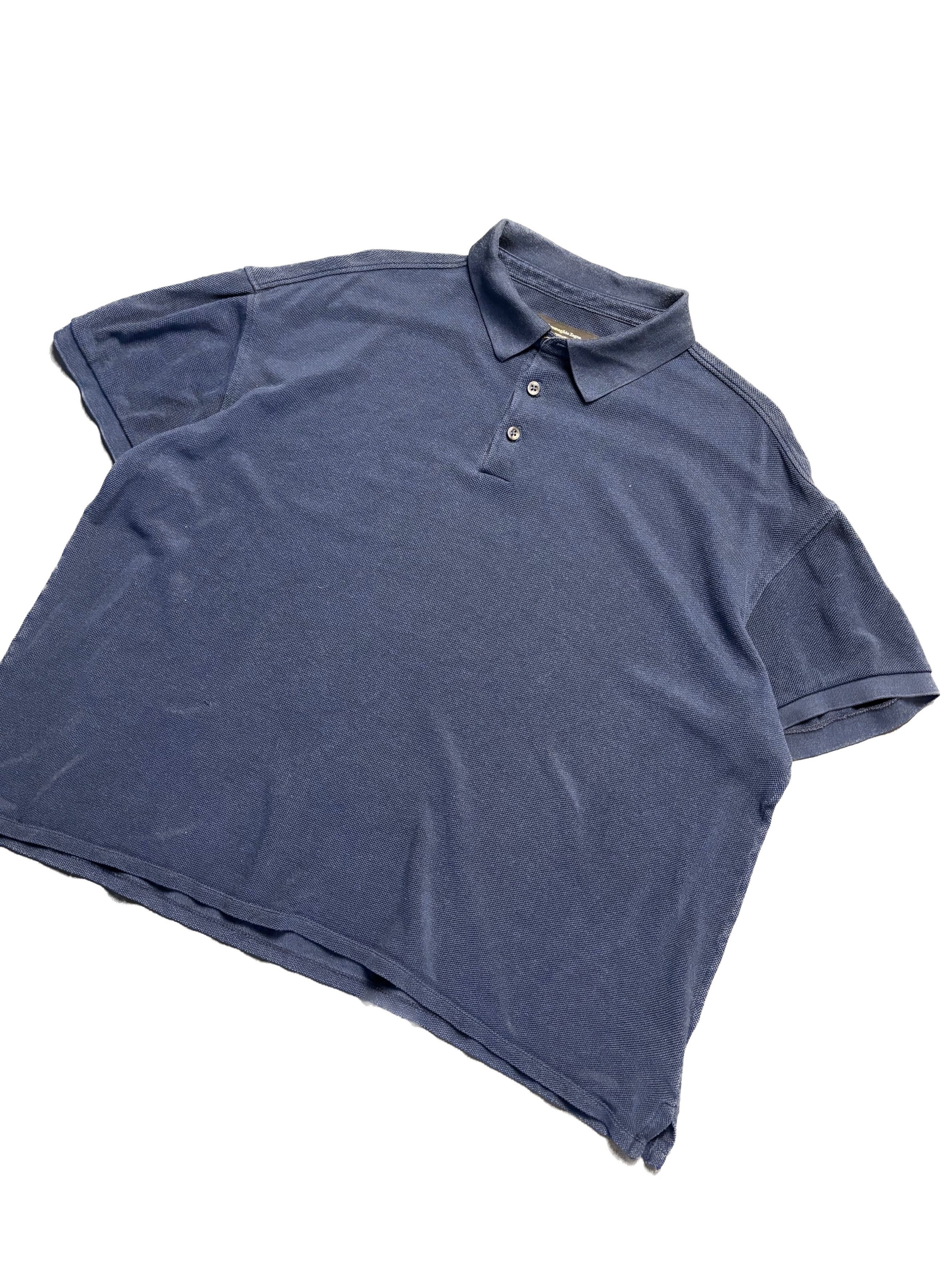 Ermenegildo Zegna Ermenegildo Zegna Silk Boxy Polo Size US XXL / EU 58 / 5 - 4 Thumbnail