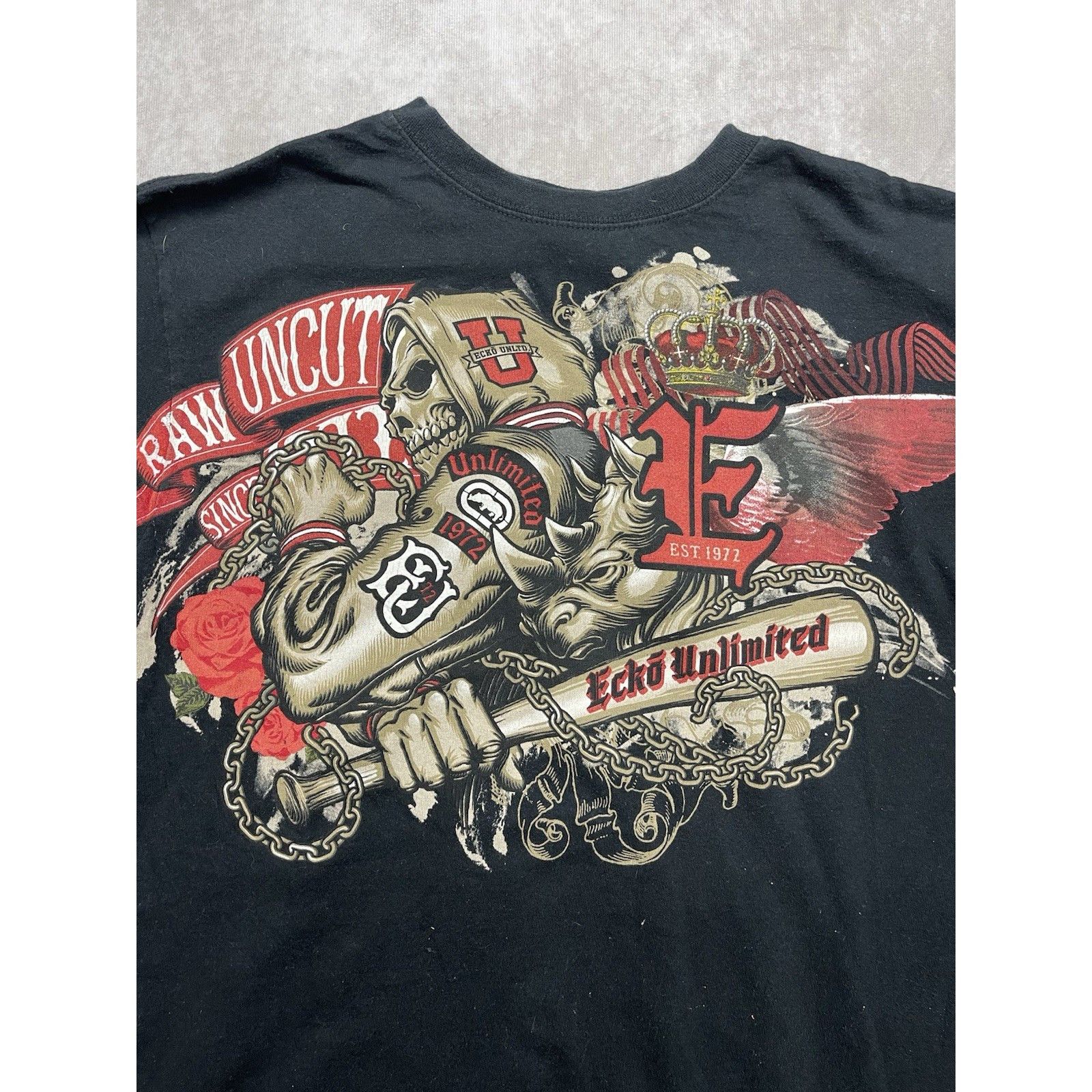 Ecko Unltd. Vintage Y2K Ecko Unltd Graffiti T-Shirt Size US S / EU 44-46 / 1 - 1 Thumbnail