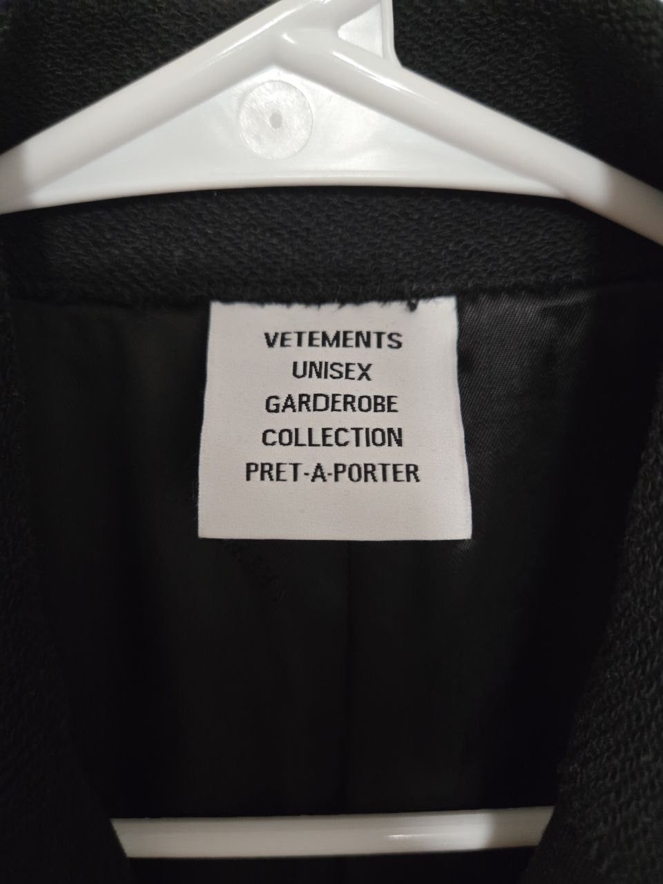 Vetements “inside-out” oversize blazer Size 36R - 2 Thumbnail