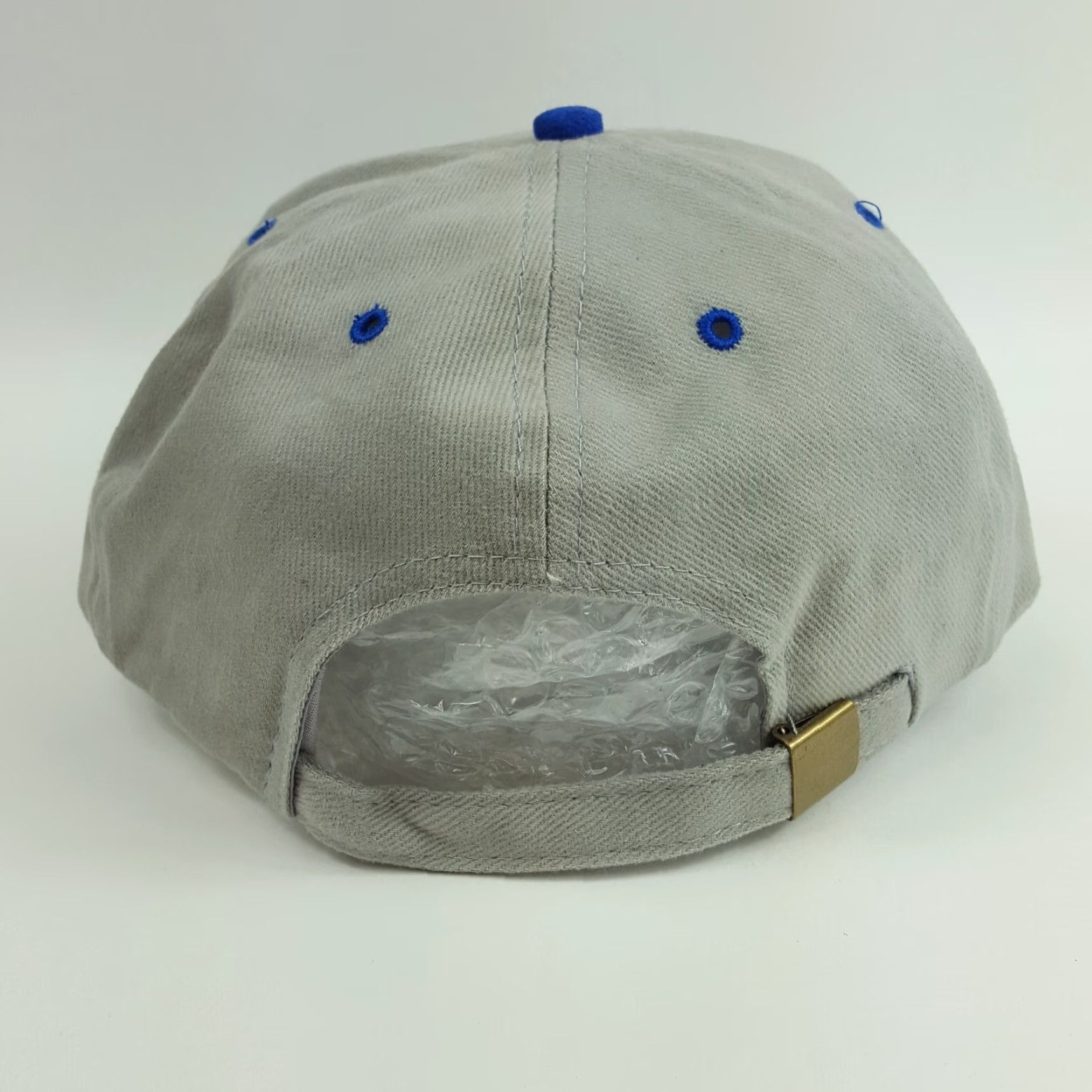 Vintage VINTAGE Otto Hat, 90s Trucker Snapback Adjustable Strap Baseball Cap, Blue, Men, Cotton Canvas, Embroidered, Lightweight, Breathable, USA Theme Size ONE SIZE - 4 Thumbnail