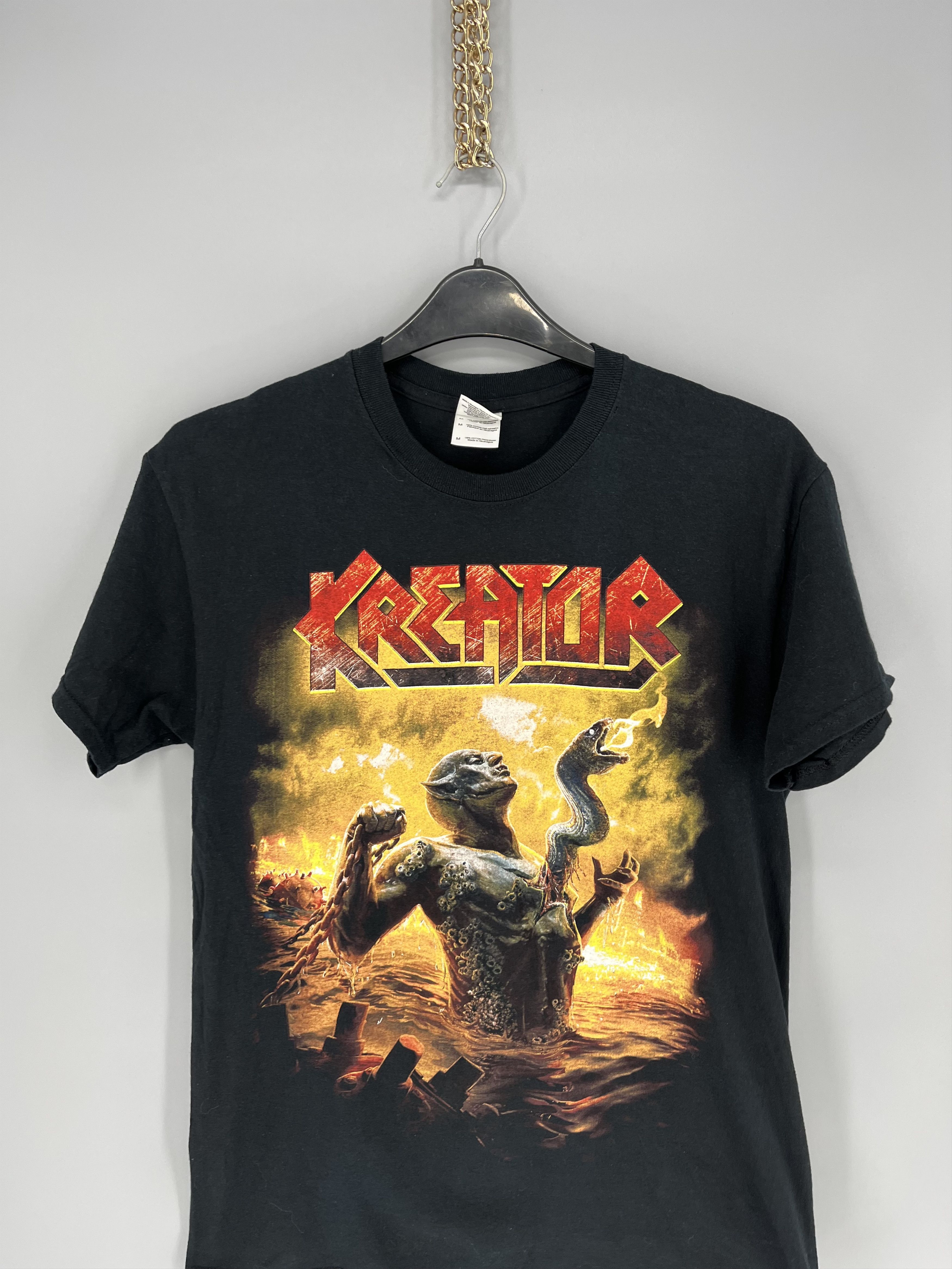 Band Tees Vintage Y2K KREATOR 2014 Tour T-Shirt Size US M / EU 48-50 / 2 - 6 Thumbnail