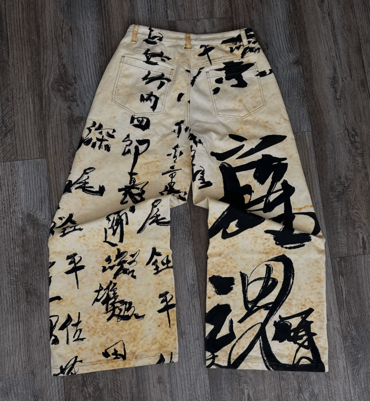 Japanese Brand Streetwear Gothic Hip Hop Style Jeans Size US 36 / EU 52 - 6 Thumbnail
