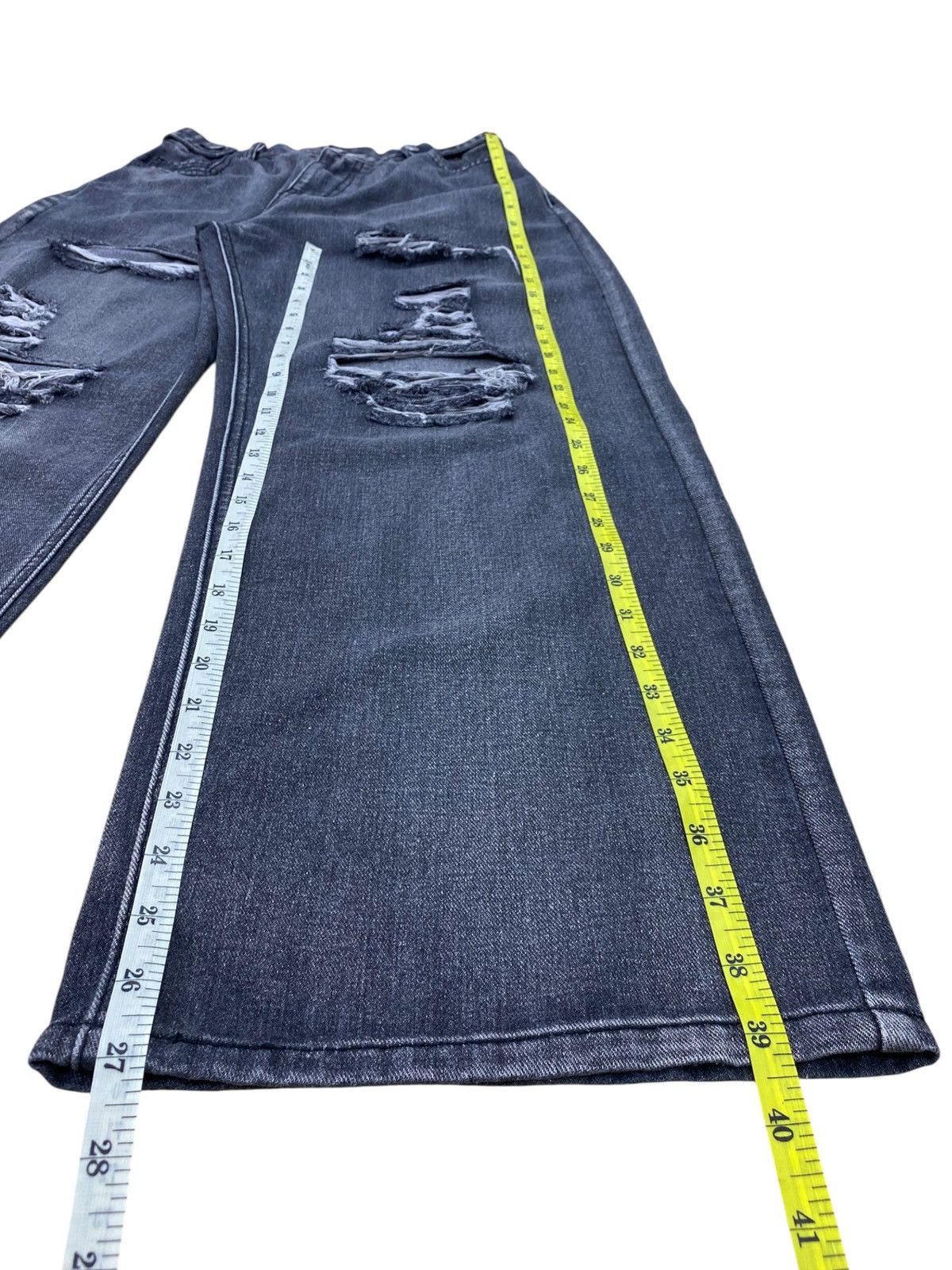 Japanese Brand Japanese Brand Faded Wash Distress Style Baggy Jeans Size US 28 / EU 44 - 12 Thumbnail