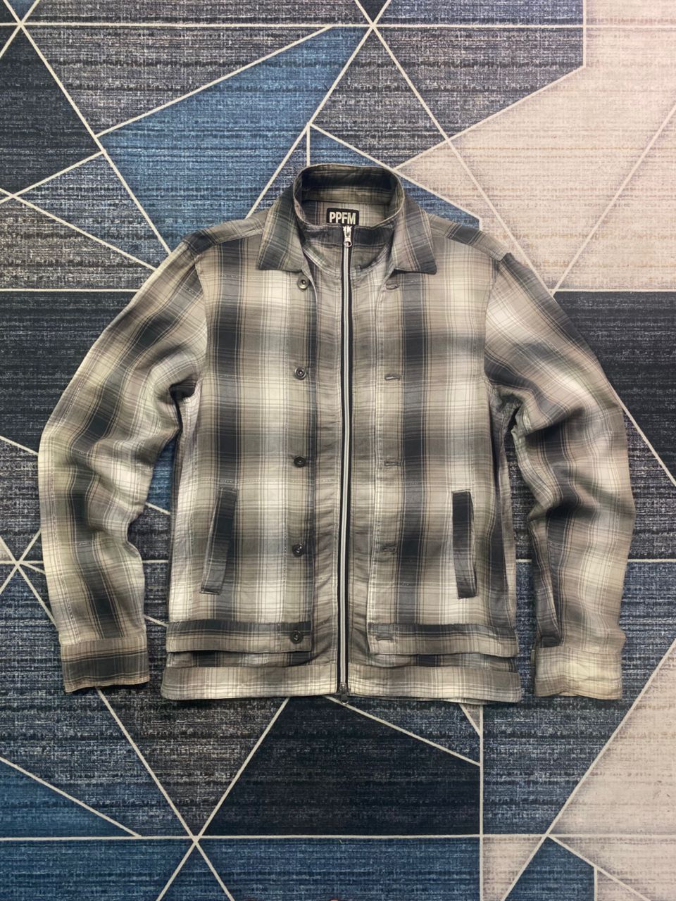 PPFM Archives PPFM Plaid Shirt Jacket Size US S / EU 44-46 / 1 - 2 Thumbnail