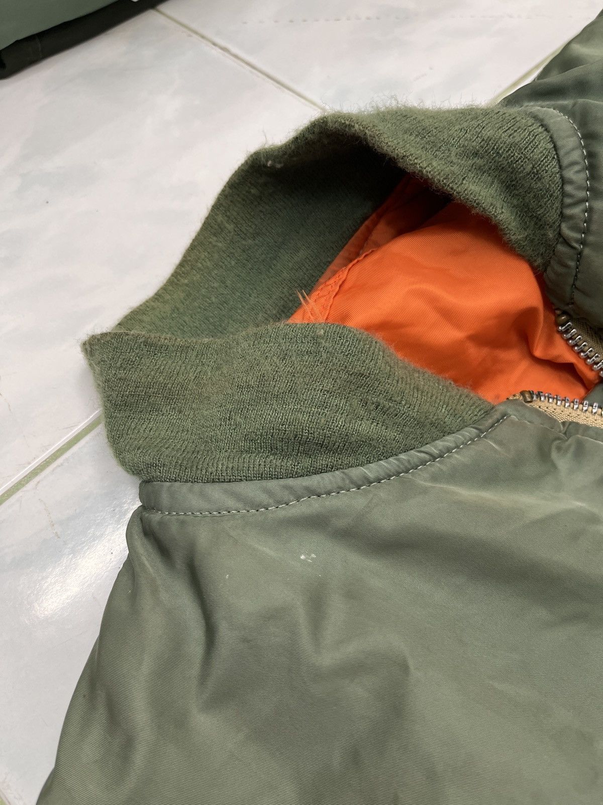 Alpha Industries 🔥🔥🔥STEALS VTG ALPHA INDUSTRIES MA-1 JACKET Size US S / EU 44-46 / 1 - 21 Thumbnail
