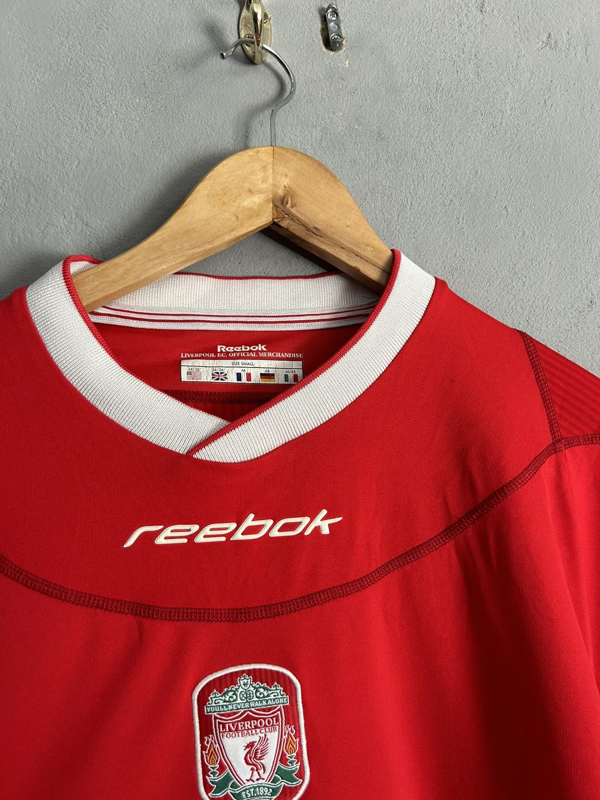Reebok Reebok Liverpool home jersey 2002-04 Size US S / EU 44-46 / 1 - 4 Thumbnail