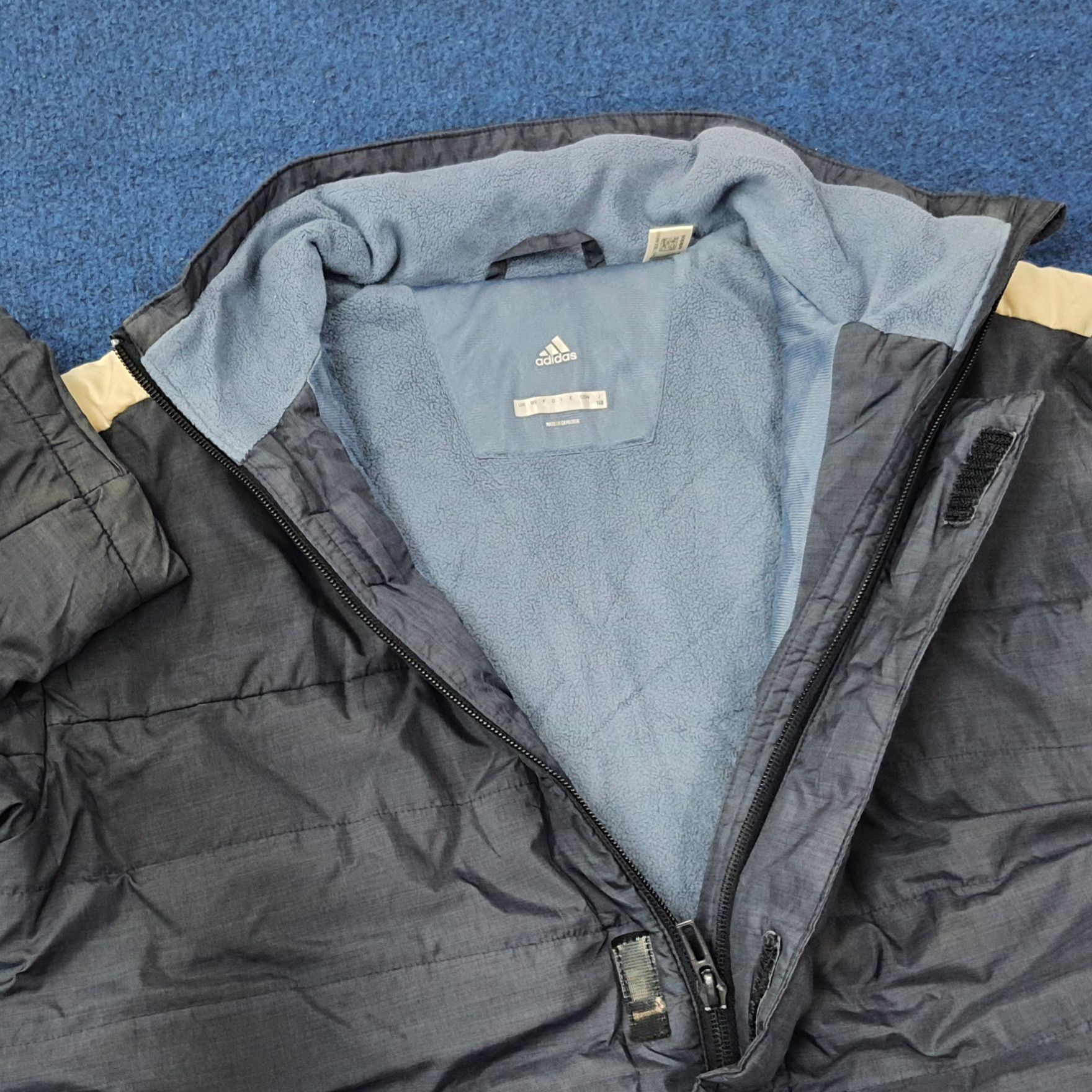 Adidas Vintage Adidas Sports Trench Jacket C261N25 Size US S / EU 44-46 / 1 - 5 Thumbnail