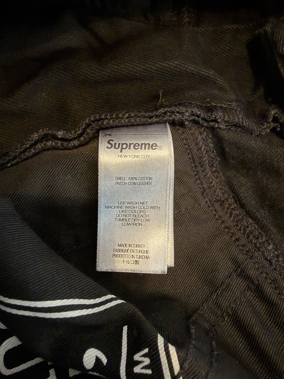 Supreme Supreme x Marithe + Francois Girbaud X-Seam Baggy Jean Black Size US 32 / EU 48 - 10 Thumbnail