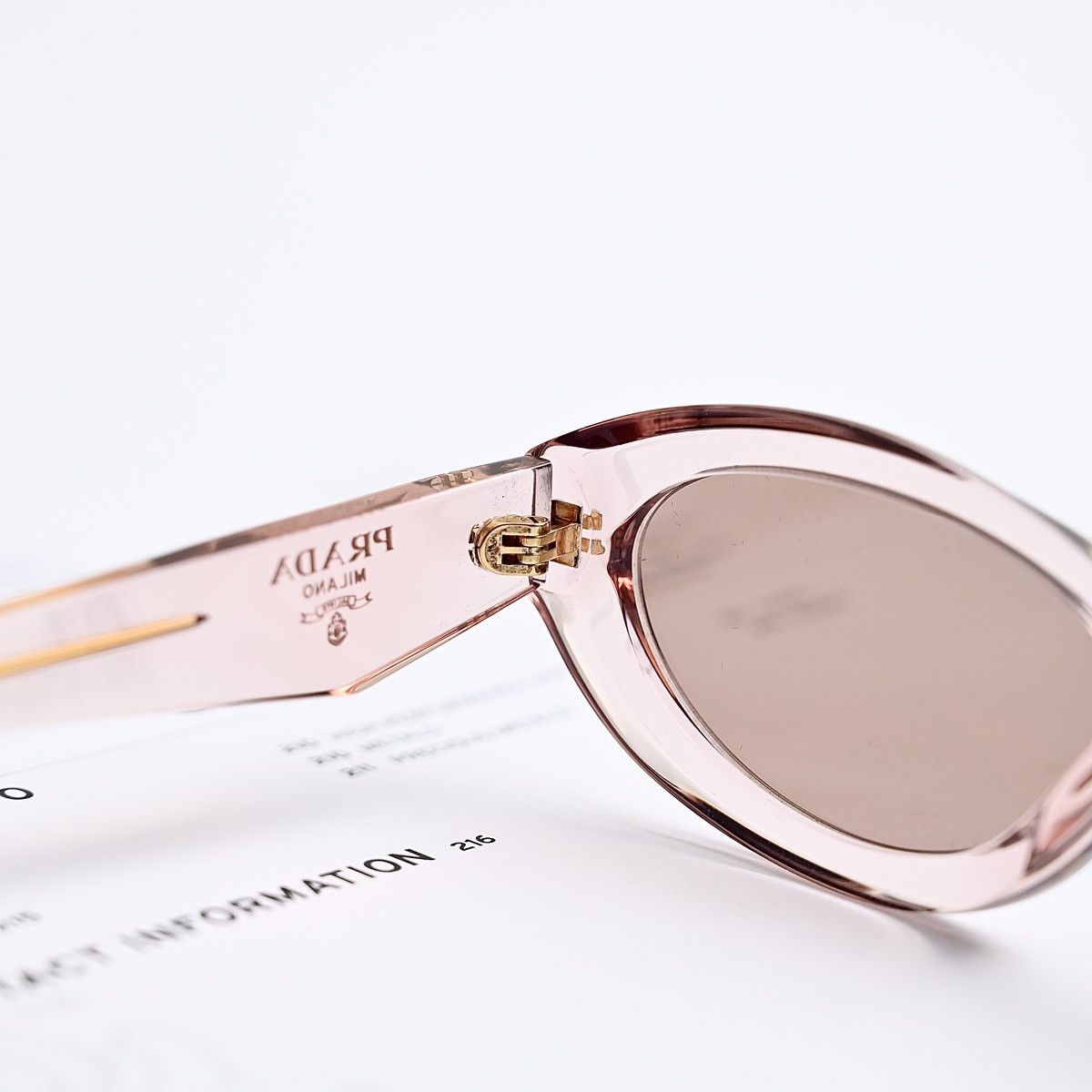 Prada PRADA 0PR 26ZS SUNGLASSES Size ONE SIZE - 4 Thumbnail
