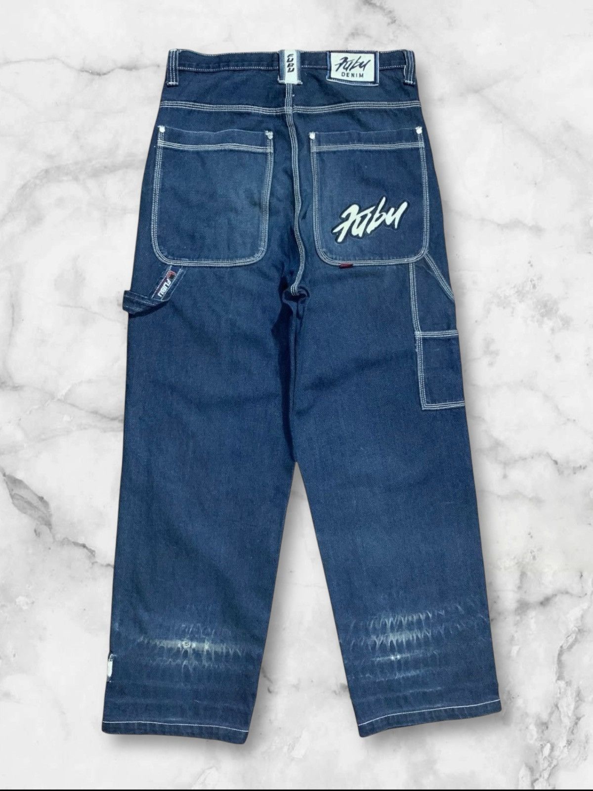 Fubu Vintage FUBU hip hop style baggy carpenter jeans Size US 32 / EU 48 - 8 Thumbnail