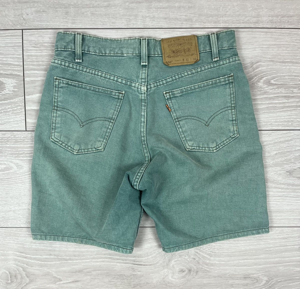 Levi's Rare Levi’s Vintage Orange Tab USA Denim Shorts Size US 31 - 2 Thumbnail