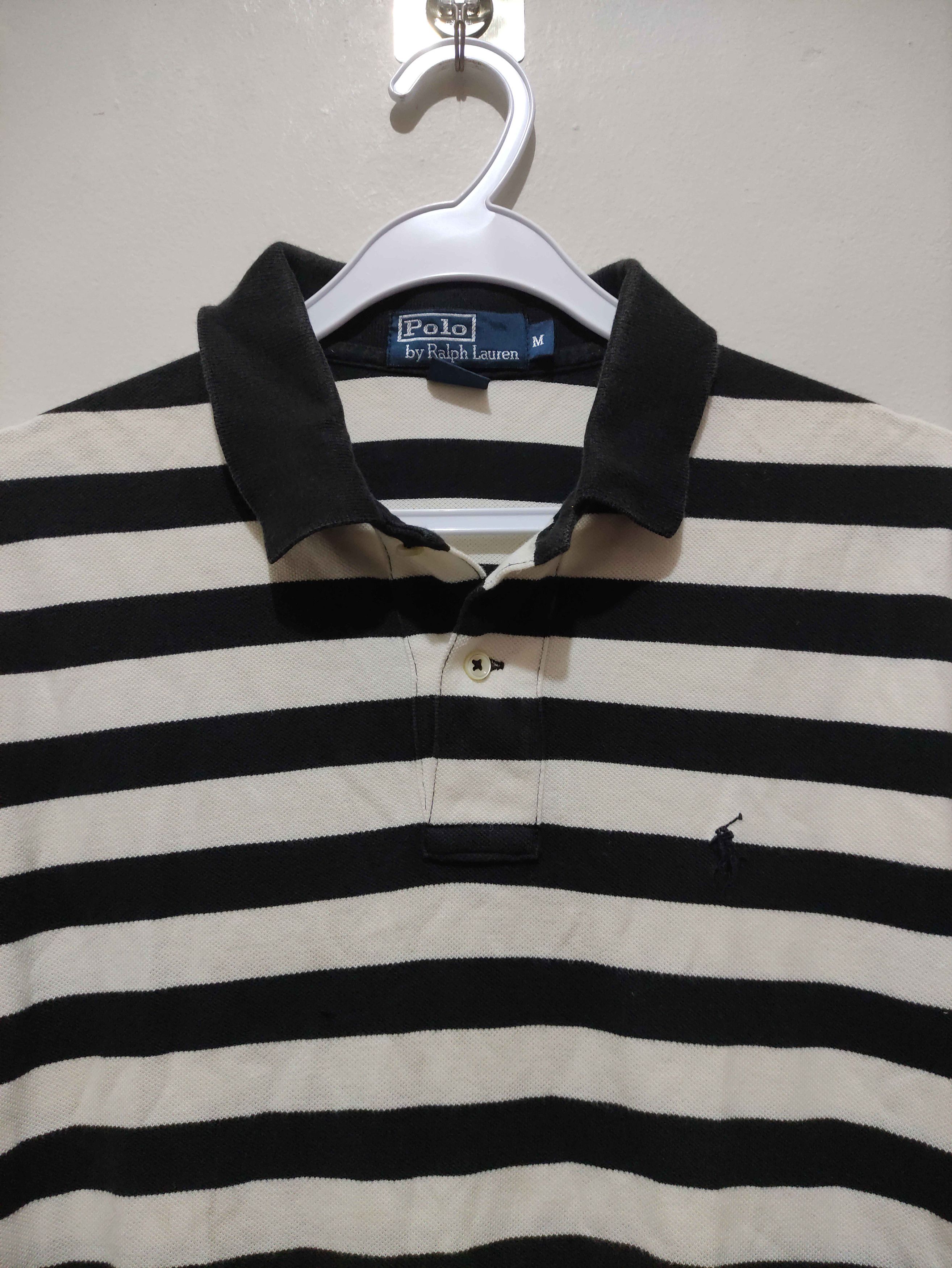 Polo Ralph Lauren Vintage Y2K Polo Ralph Lauren Striped Polo Shirt Size US M / EU 48-50 / 2 - 11 Thumbnail