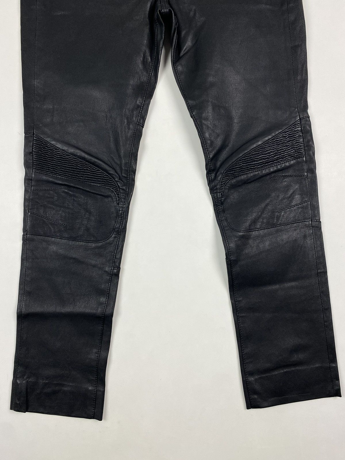 Other WMNS Barbara Bui Leather Biker Pants Size 27" / US 4 / IT 40 - 2 Thumbnail