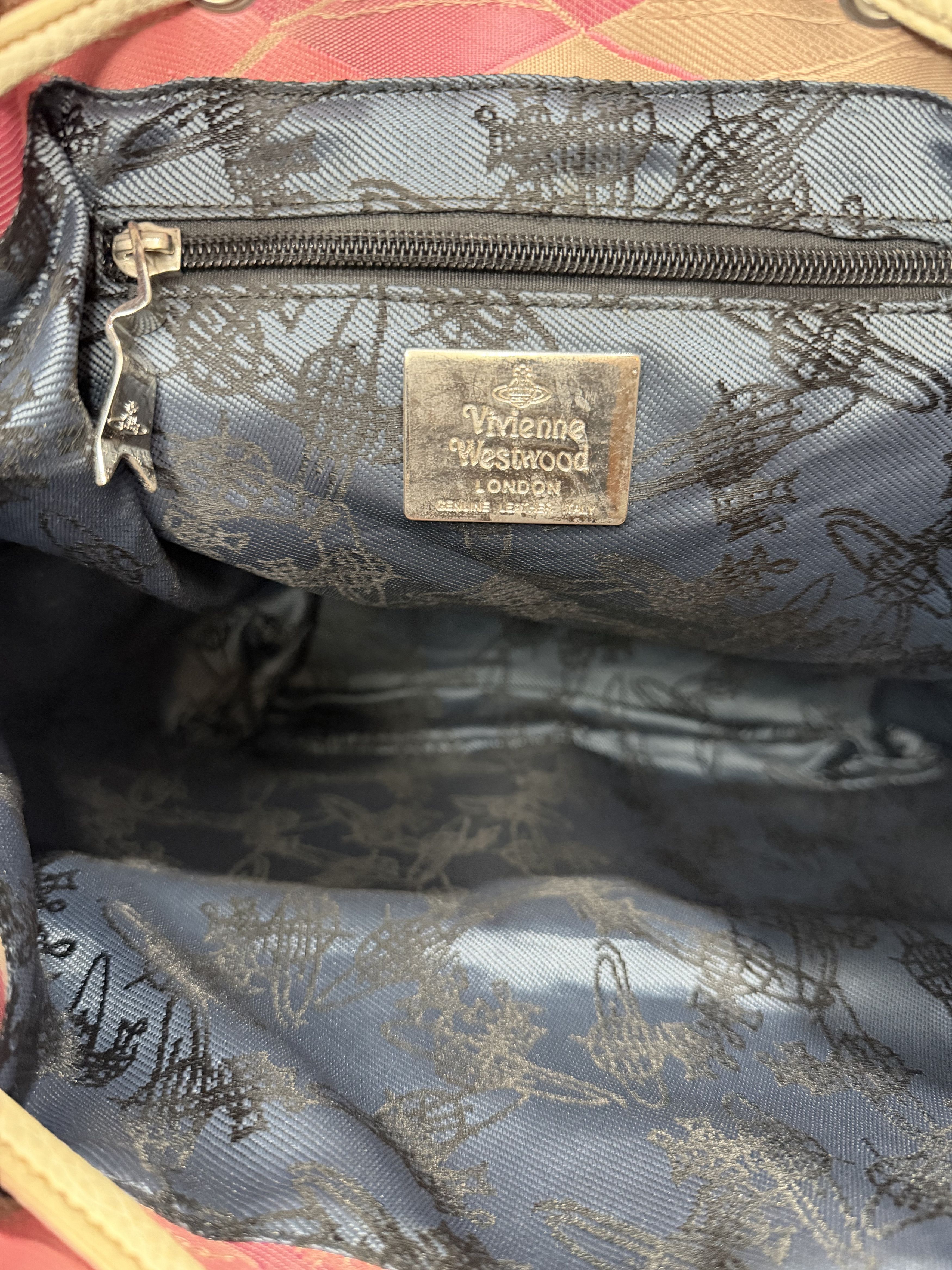 Vivienne Westwood VIVIENNE WESTWOOD DERBY CHECKED BACKPACK Size ONE SIZE - 8 Thumbnail