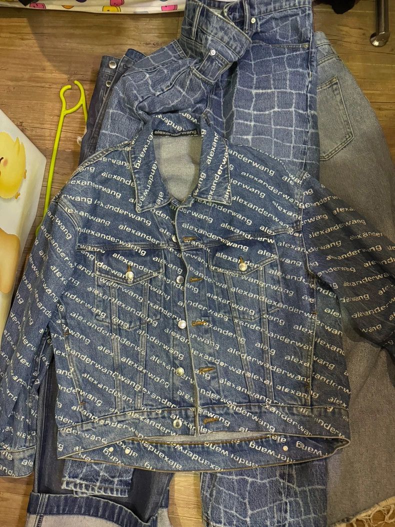 Alexander Wang Alexander Wang Denim Jacket New- Size L / US 10 / IT 46 - 1 Thumbnail