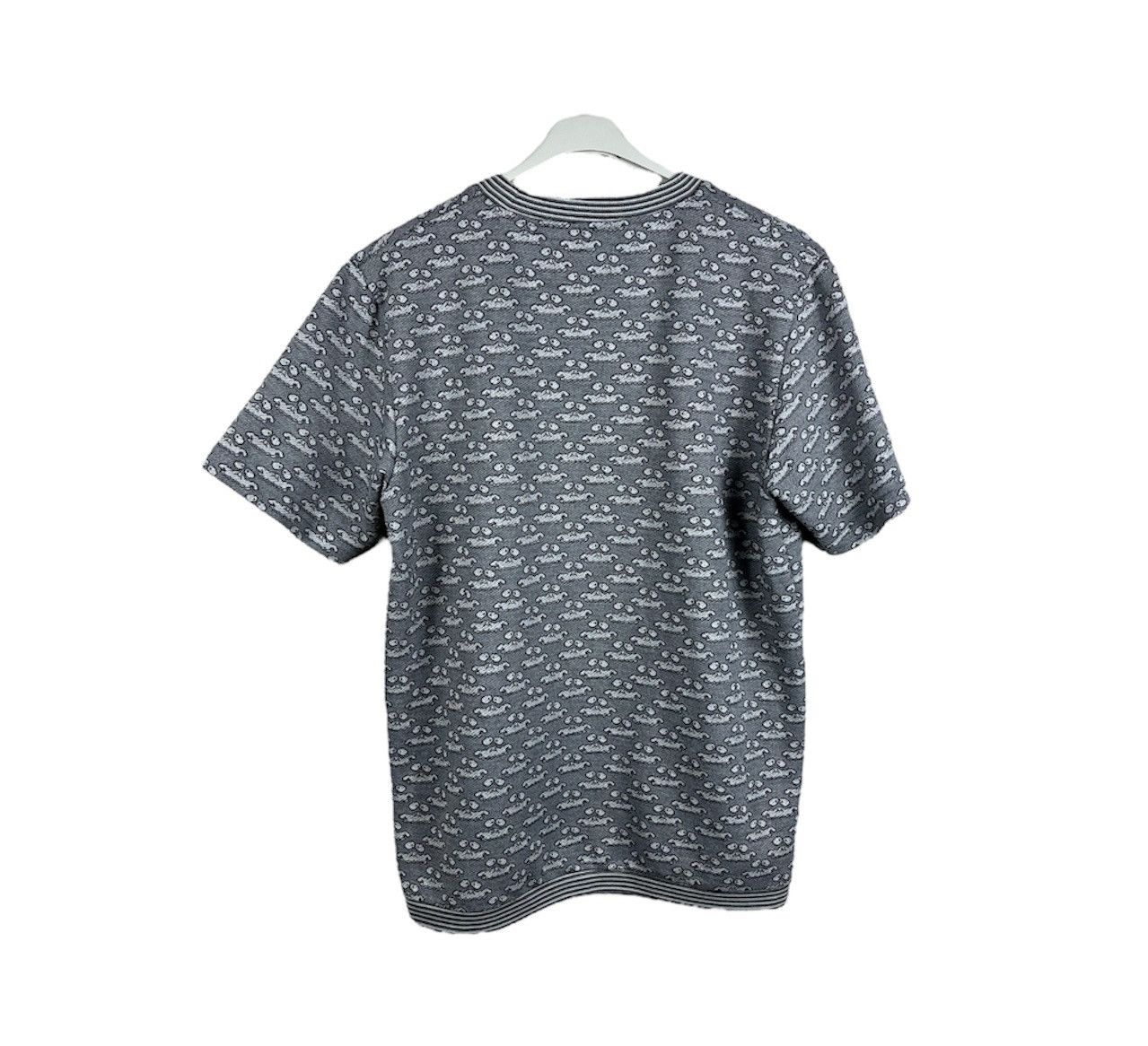 Perks And Mini PAM Perks and Mini monogram knitted tee t-shirt ghost print Size US XL / EU 56 / 4 - 2 Thumbnail