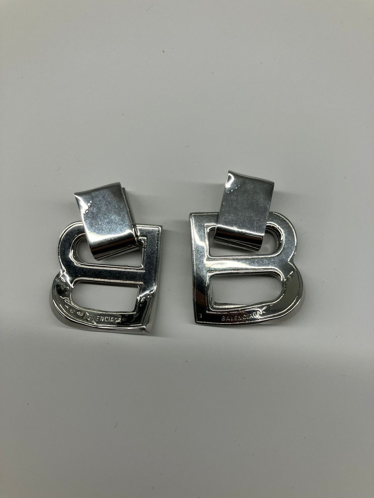 Balenciaga Hourglass Crash Earrings Size ONE SIZE - 2 Thumbnail