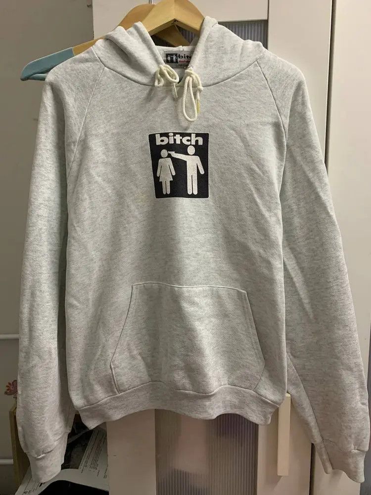 Girl Skateboards × Streetwear Vintage Hoodie 90s BITCH SKATEBOARDS