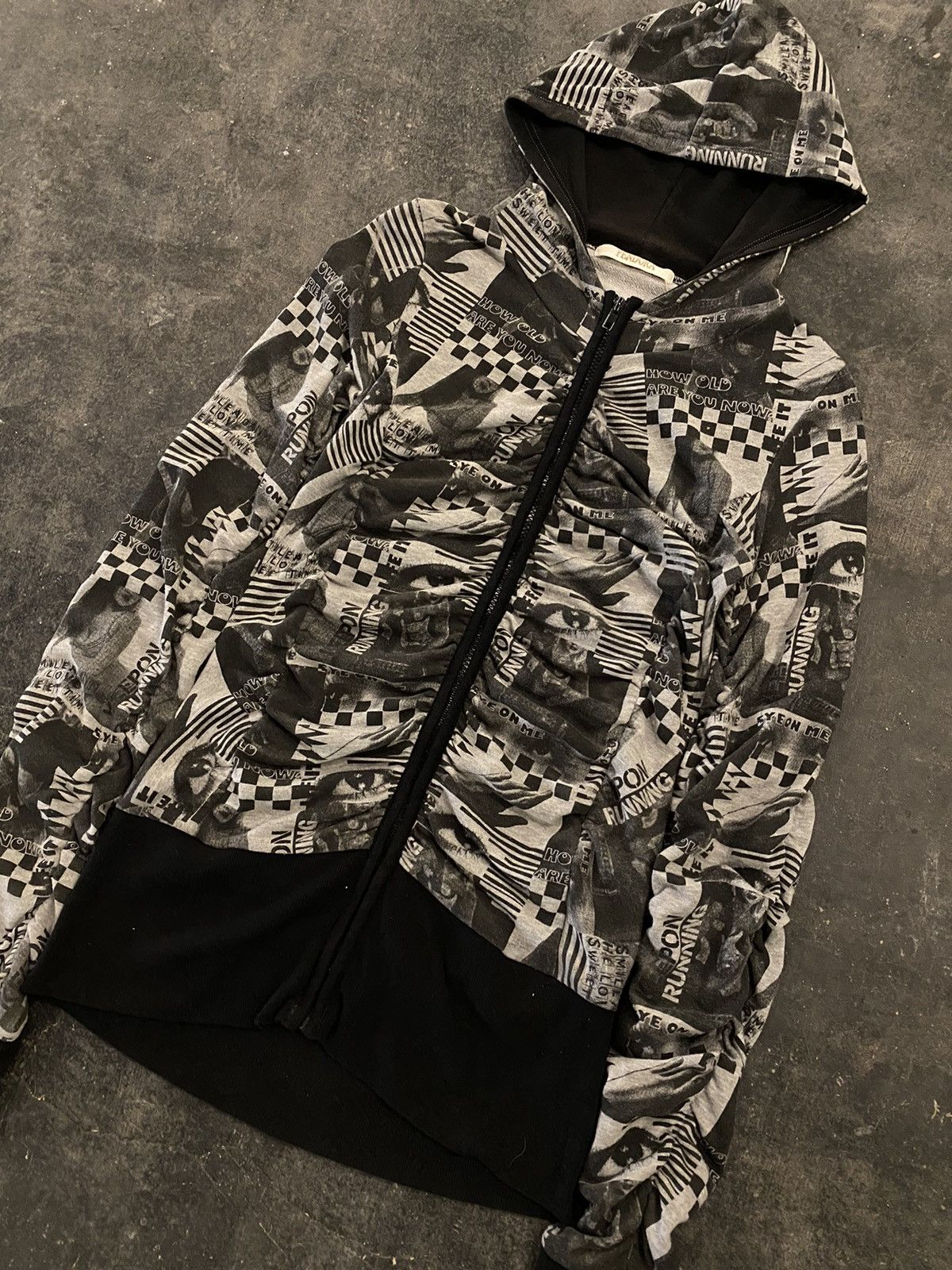 Hysteric Glamour × If Six Was Nine × Japanese Brand Y2k Pendora ‘Hysteric Glamour Style’ Zip Hoodie Size M / US 6-8 / IT 42-44 - 2 Thumbnail