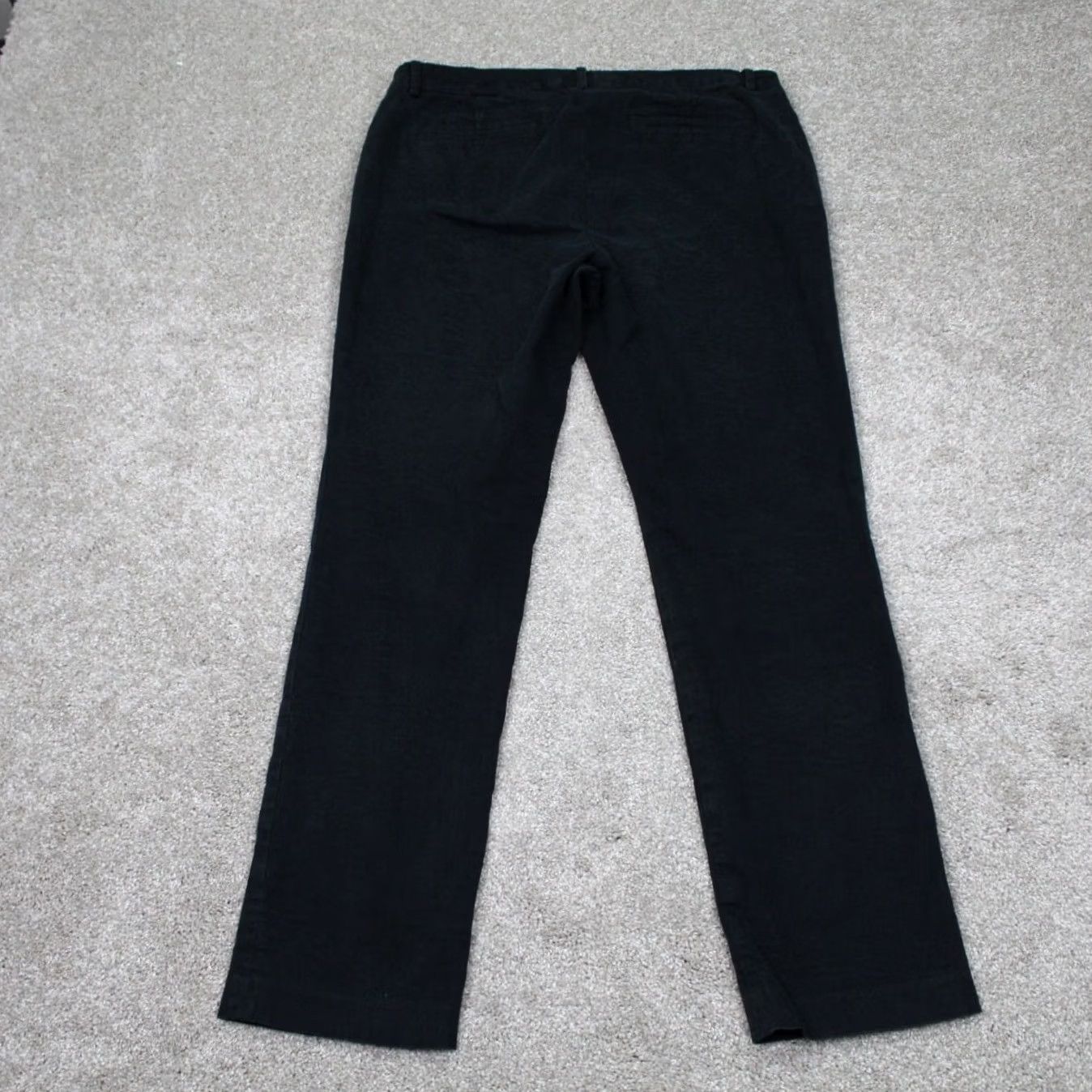 Ralph Lauren LAUREN Ralph Lauren Chino Pants Womens 14 Black Textured Stretch Inseam 30" Size 36" / US 14 / IT 50 - 6 Thumbnail