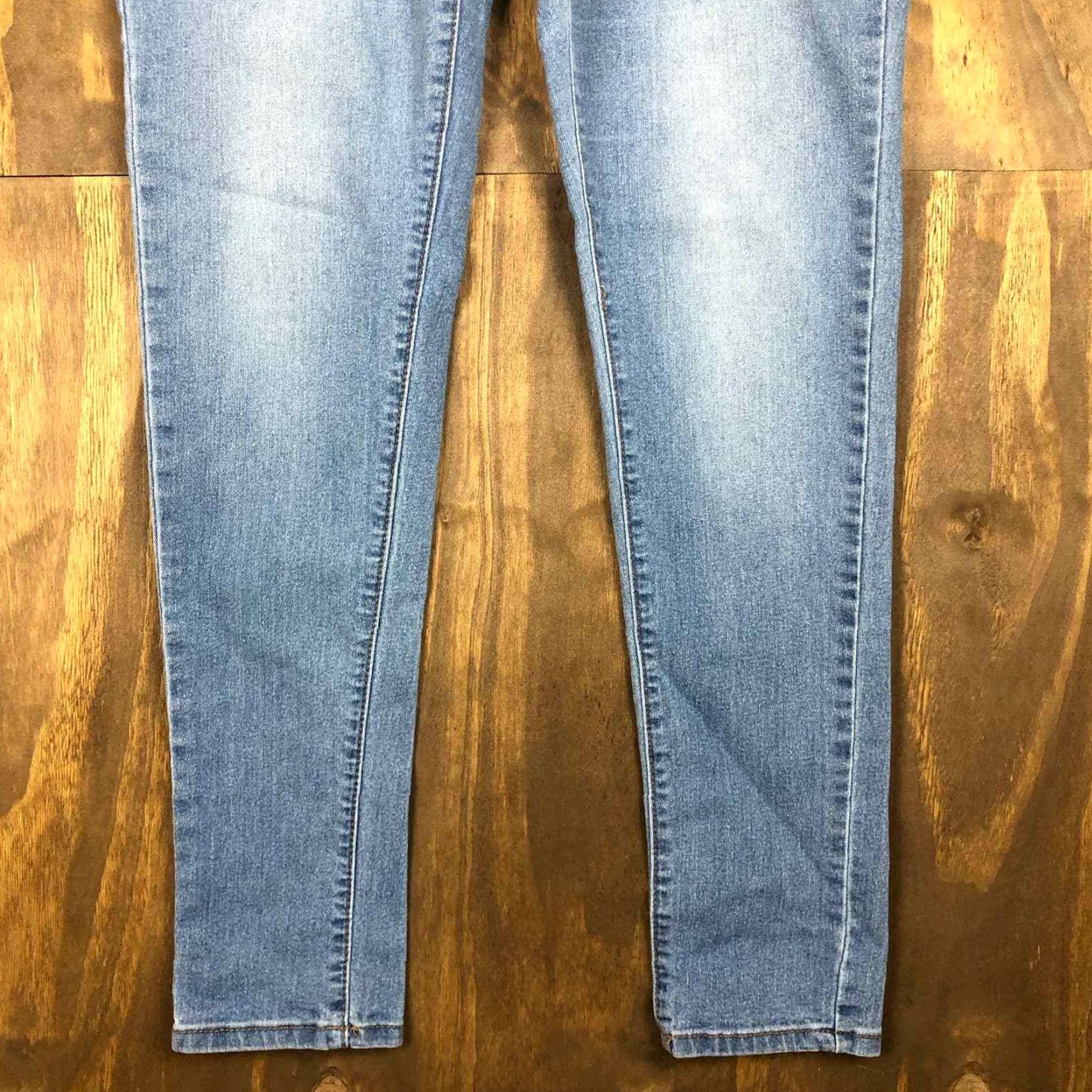 Denime Masoi Womens Jeans Blue Denim Skinny Leg Normcore Size 13 Jeans Women's Blue Denim Skinny Leg Masoi 13 Regular 5-Pocket Design Size 34" / US 12 / IT 48 - 3 Thumbnail