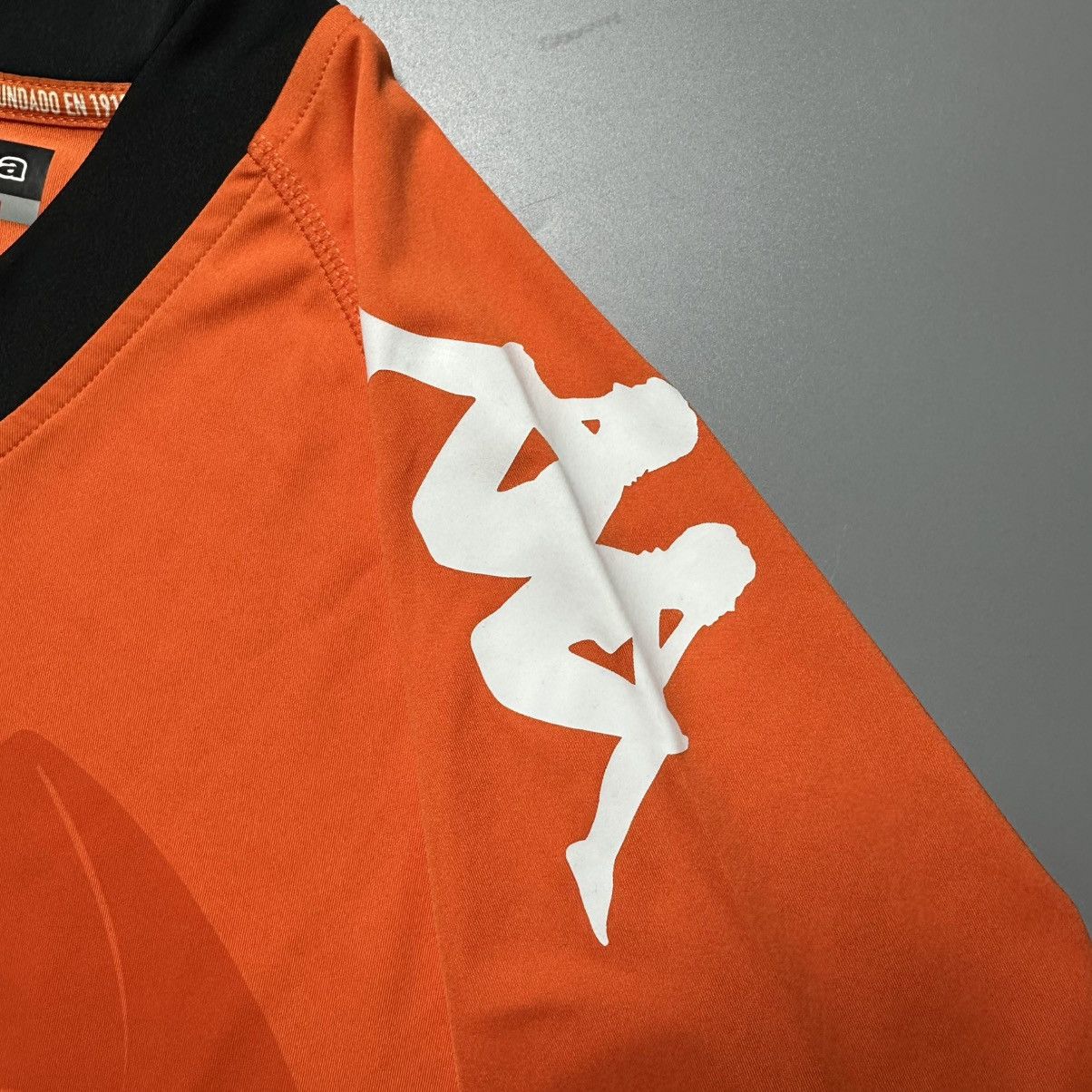 Kappa VALENCIA KAPPA 2010/2011 FOOTBALL AWAY JERSEY #10 MATA Size US M / EU 48-50 / 2 - 7 Thumbnail