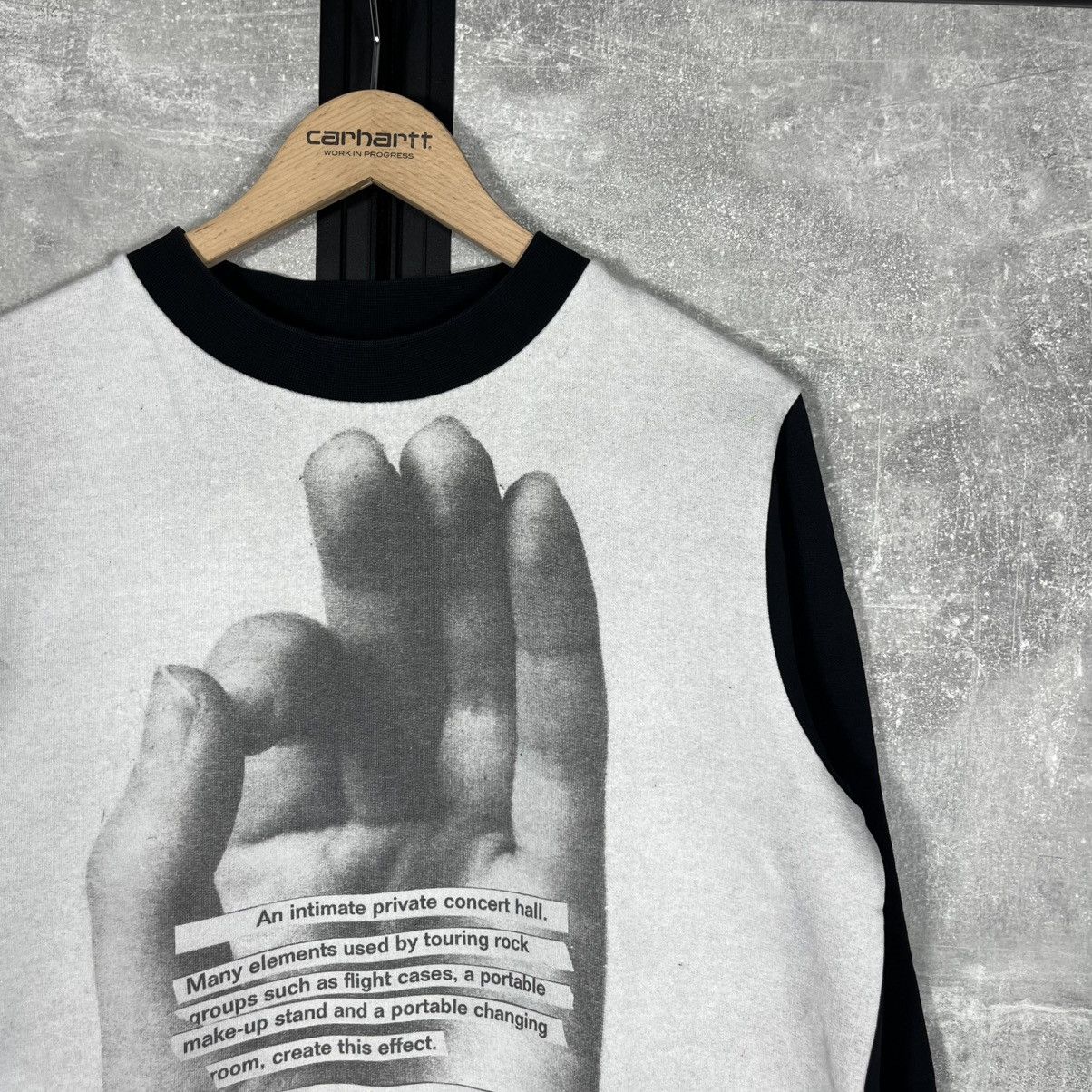 Maison Margiela × Vintage MAISON MARGIELA VINTAGE HAND DESIGNER CREWNECK SWEATSHIRT Size US S / EU 44-46 / 1 - 5 Thumbnail