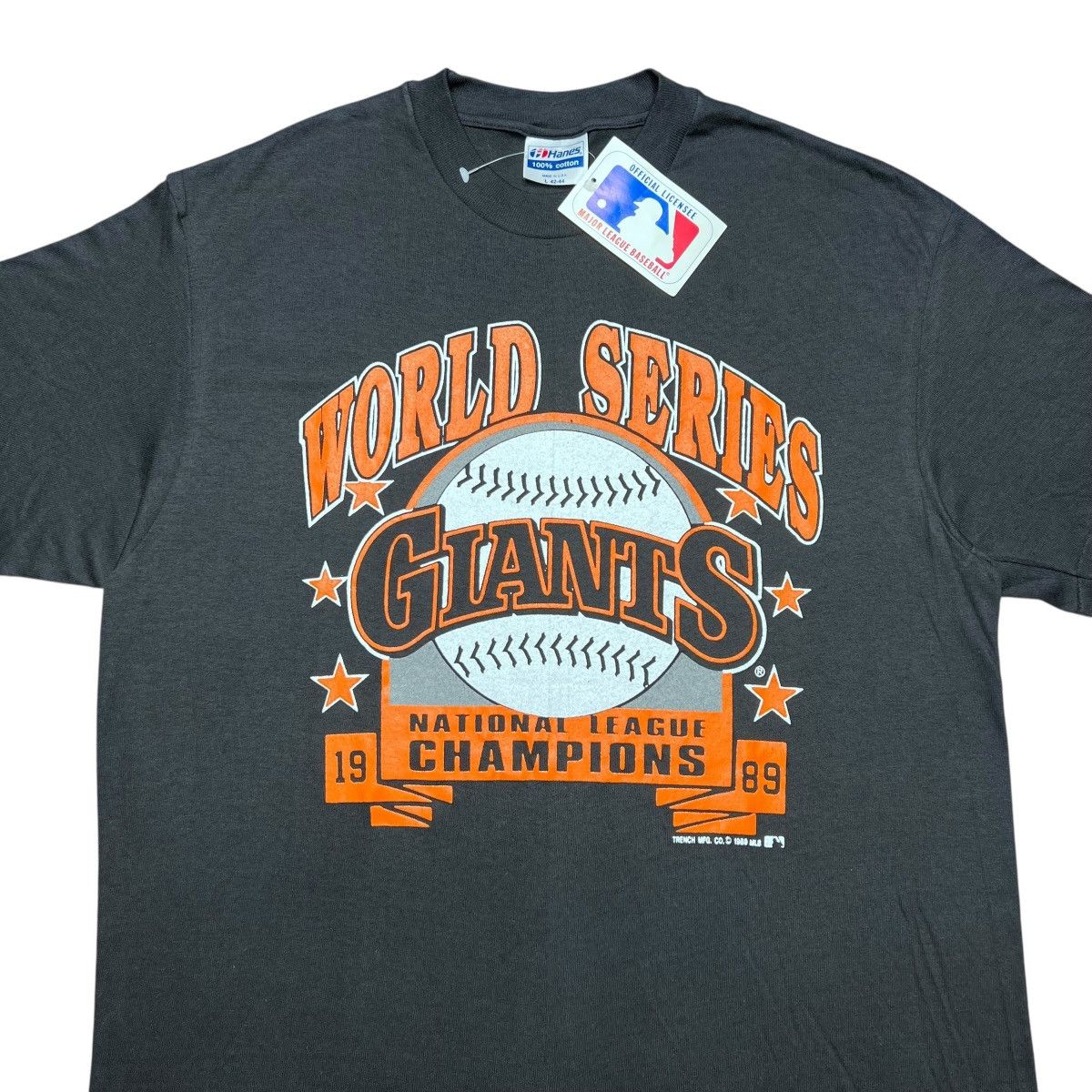 MLB Vtg 1989 MLB San Francisco Giants World Series Champions Tee Size US L / EU 52-54 / 3 - 4 Thumbnail