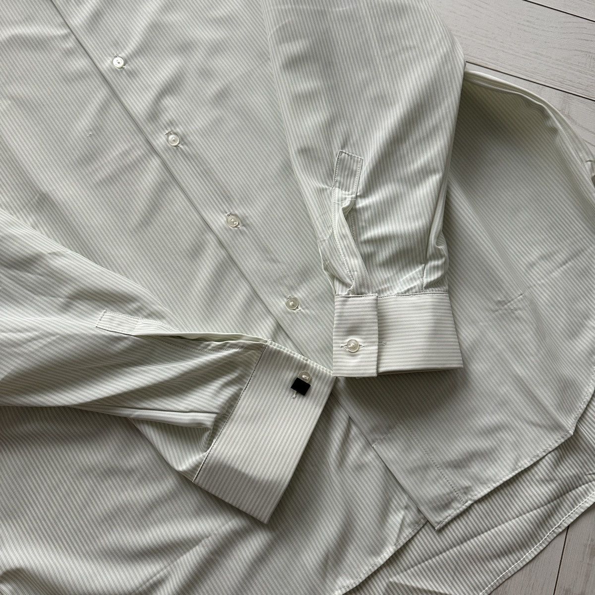 Vintage Vintage 60s very rare Rhodes & Rosslyn Bri Nylon shirt UK Size US XXL / EU 58 / 5 - 7 Thumbnail