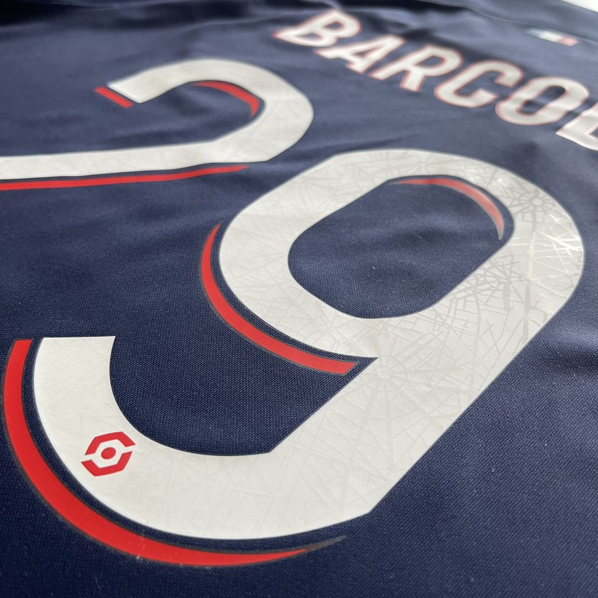 Nike × Vintage PSG NIKE 2023/2024 FOOTBALL SOCCER HOME JERSEY #29 BARCOLA Size US M / EU 48-50 / 2 - 9 Thumbnail