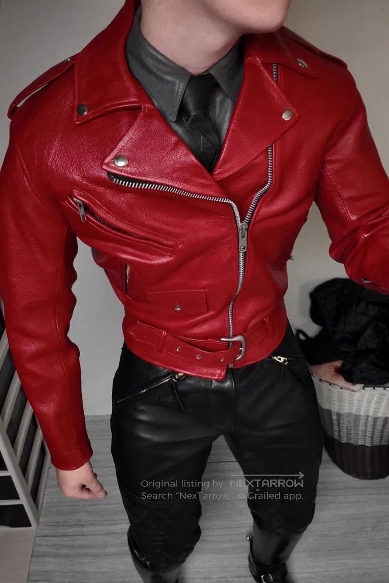 Schott Schott NYC Perfecto Red Horseskin Size US XS / EU 42 / 0 - 1 Thumbnail