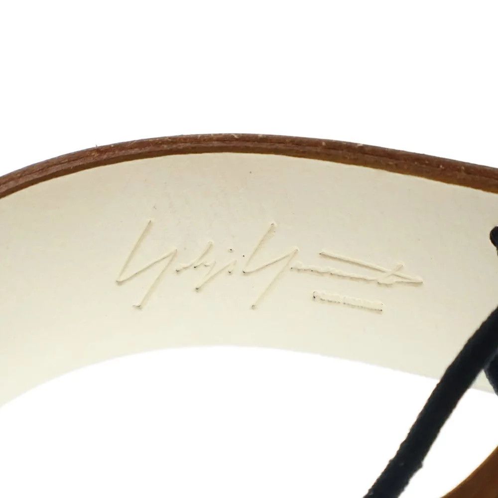 Yohji Yamamoto Yohji Yamamoto POUR HOMME //Leather Bracelet Size ONE SIZE - 4 Thumbnail