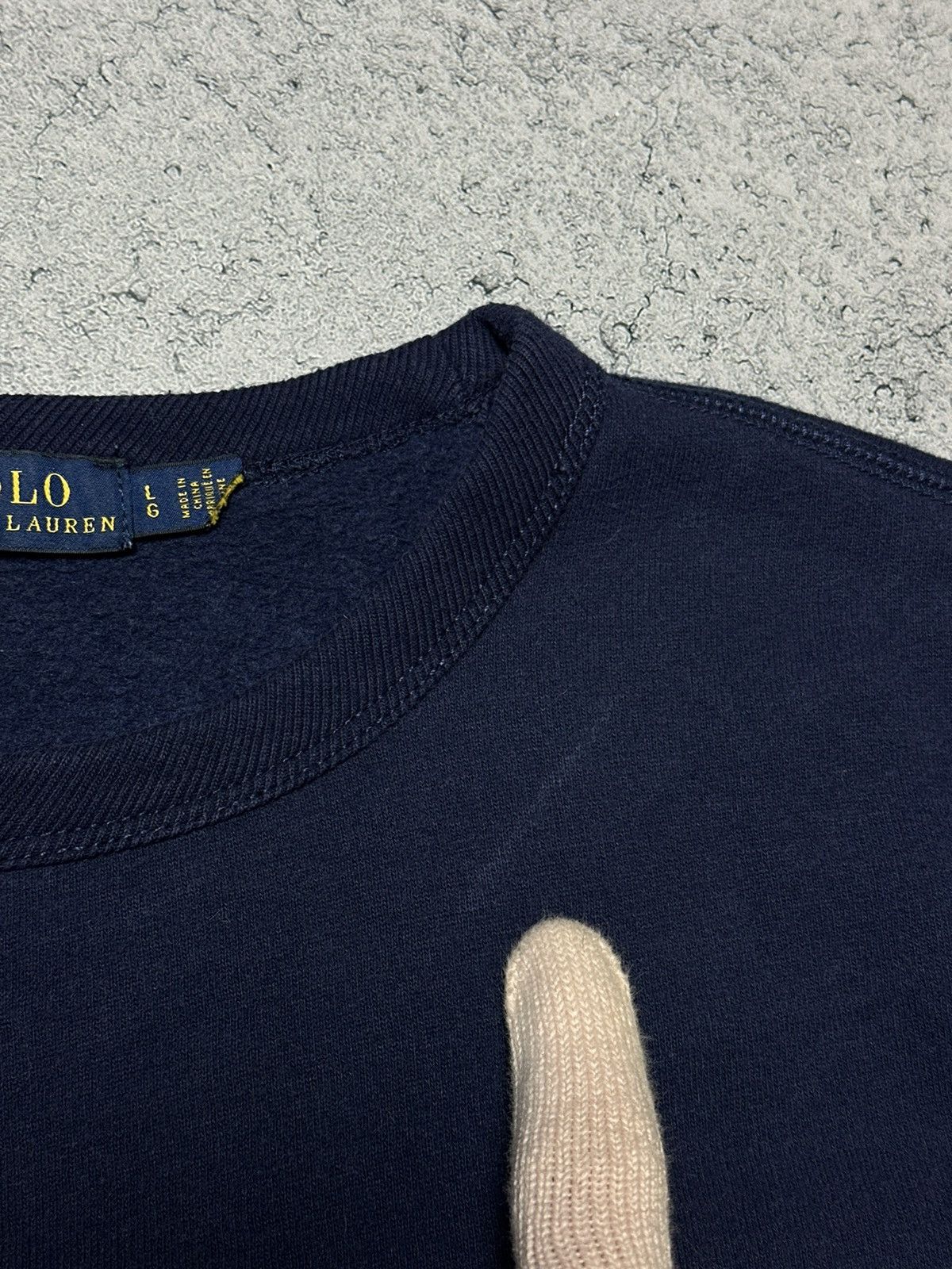 Polo Ralph Lauren × Ralph Lauren × Vintage Polo Ralph Lauren USA American Flag Sweatshirt Size M / US 6-8 / IT 42-44 - 7 Thumbnail