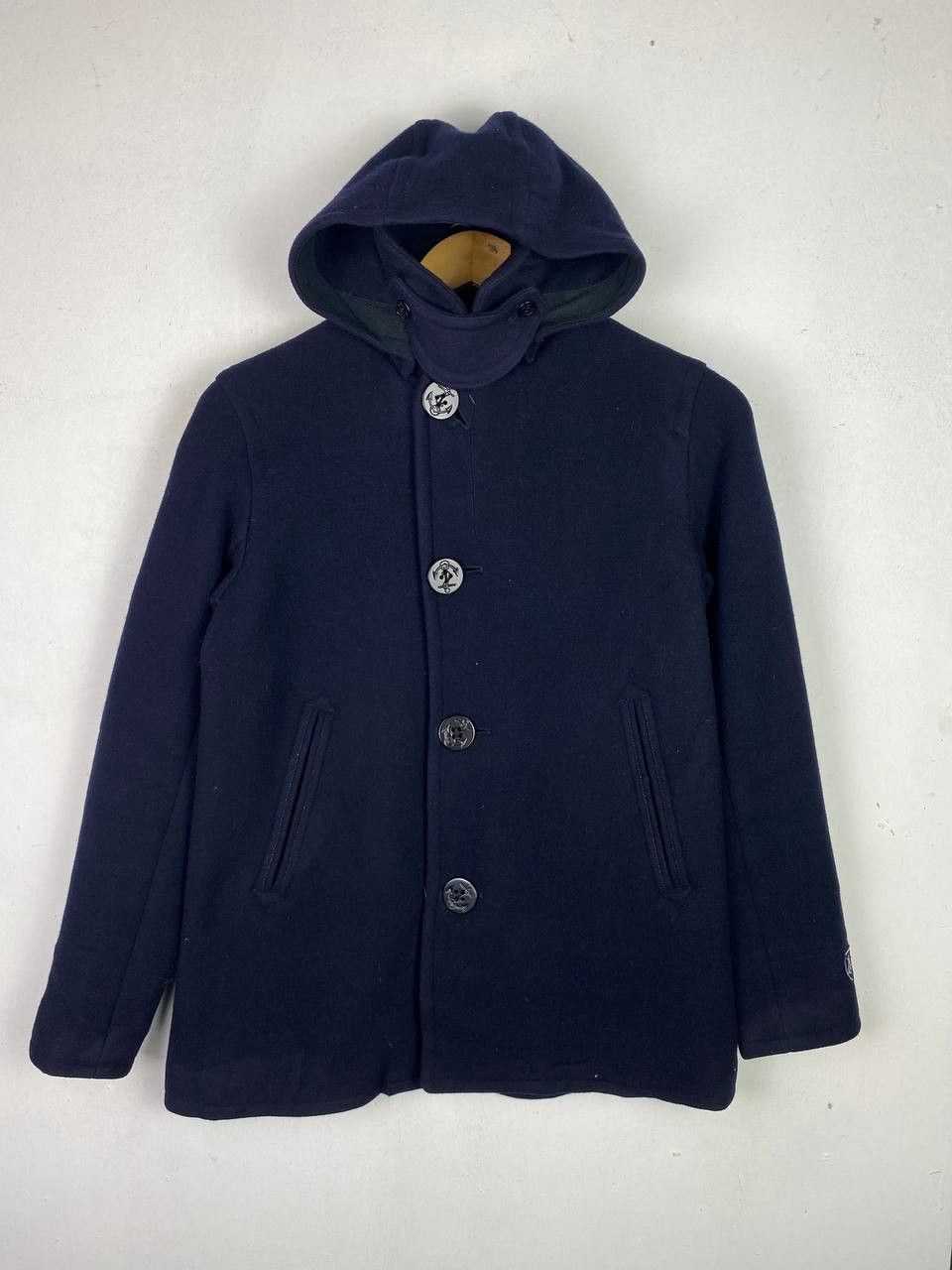 Orcival orcival france sailor wool jacket nice design Size US M / EU 48-50 / 2 - 1 Thumbnail