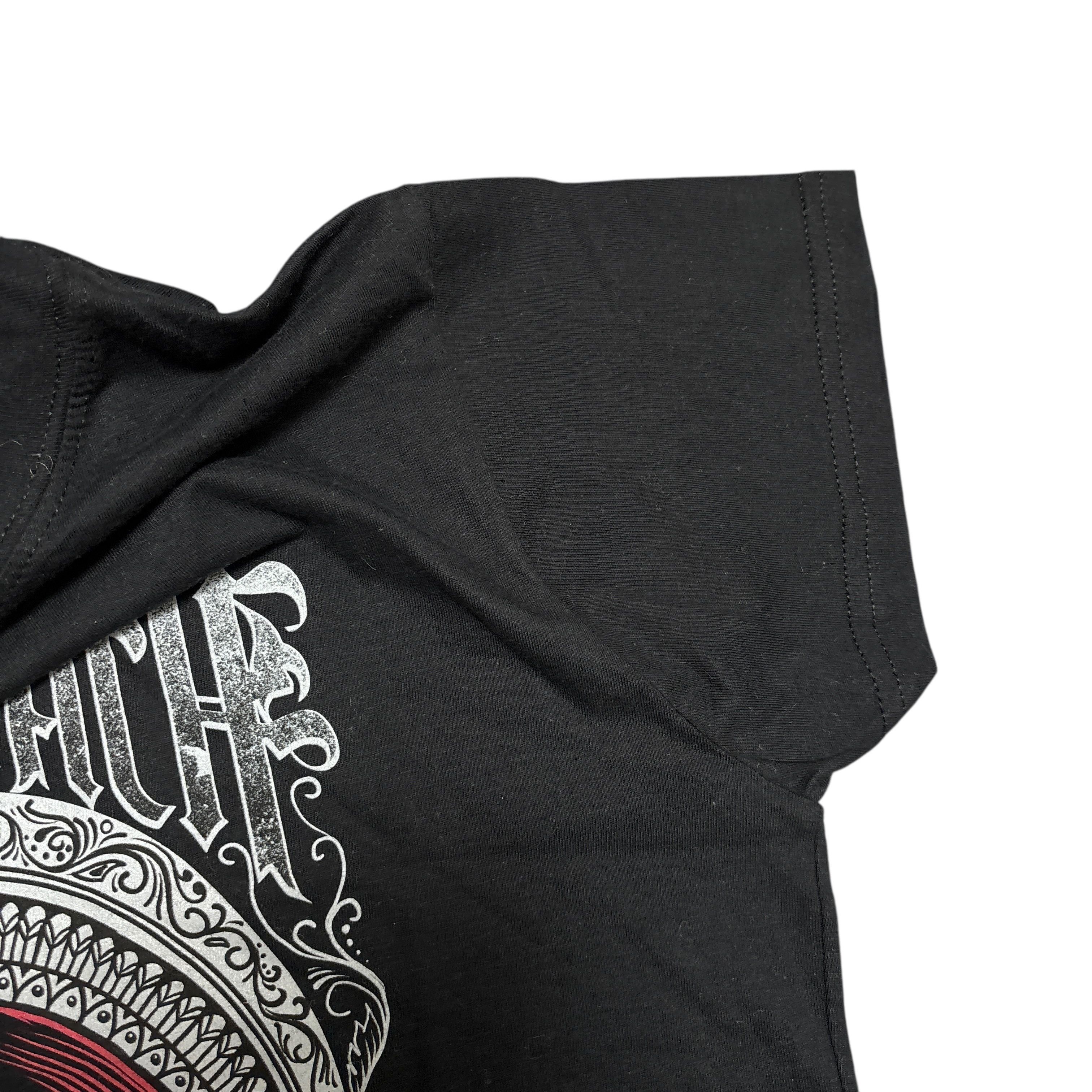 Band Tees Papa Roach Shirt Black Womens Baby Tee Metal Band Tee Size L / US 10 / IT 46 - 7 Thumbnail