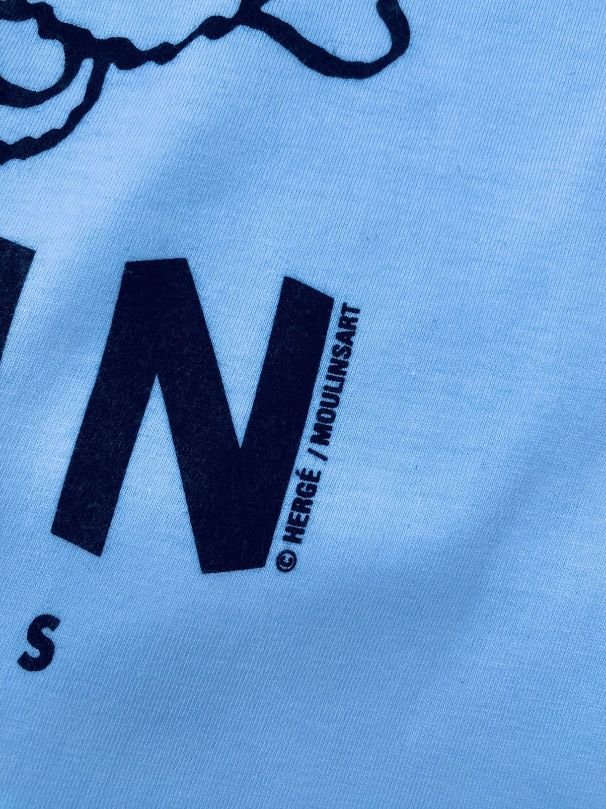 Vintage Vintage Tintan Bruxelles Museum Art Tees Size US S / EU 44-46 / 1 - 4 Thumbnail