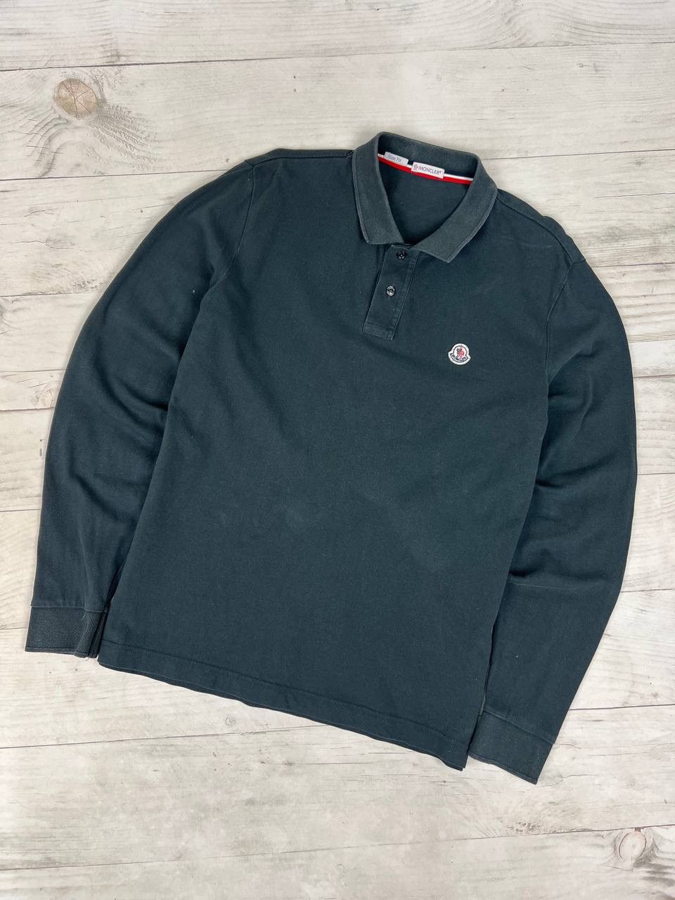 Moncler Maglia Polo Manica Lunga Shirt Long Sleeve Logo