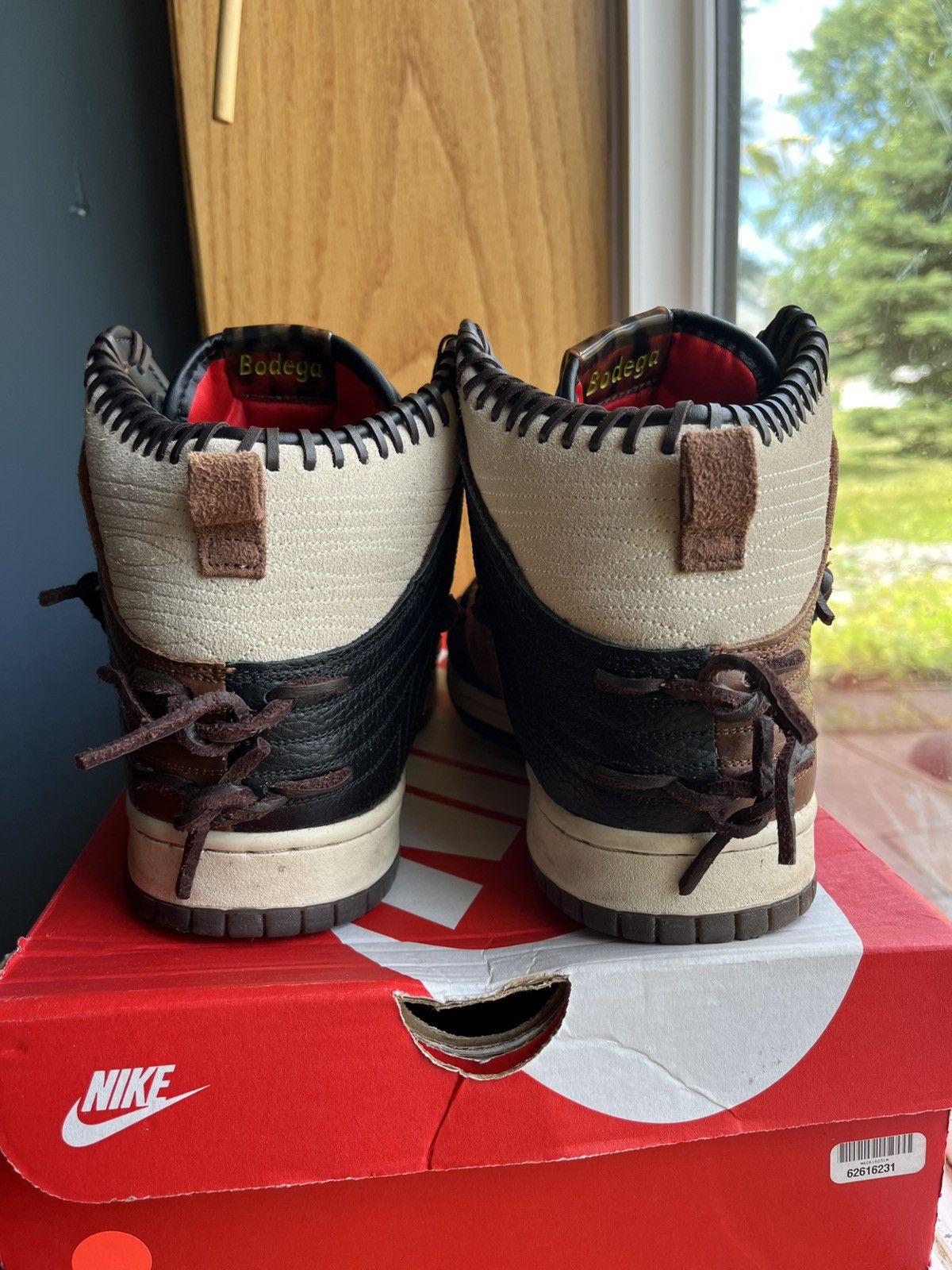 Nike Nike Dunk High Bodega Fauna Brown Size US 11 / EU 44 - 4 Thumbnail