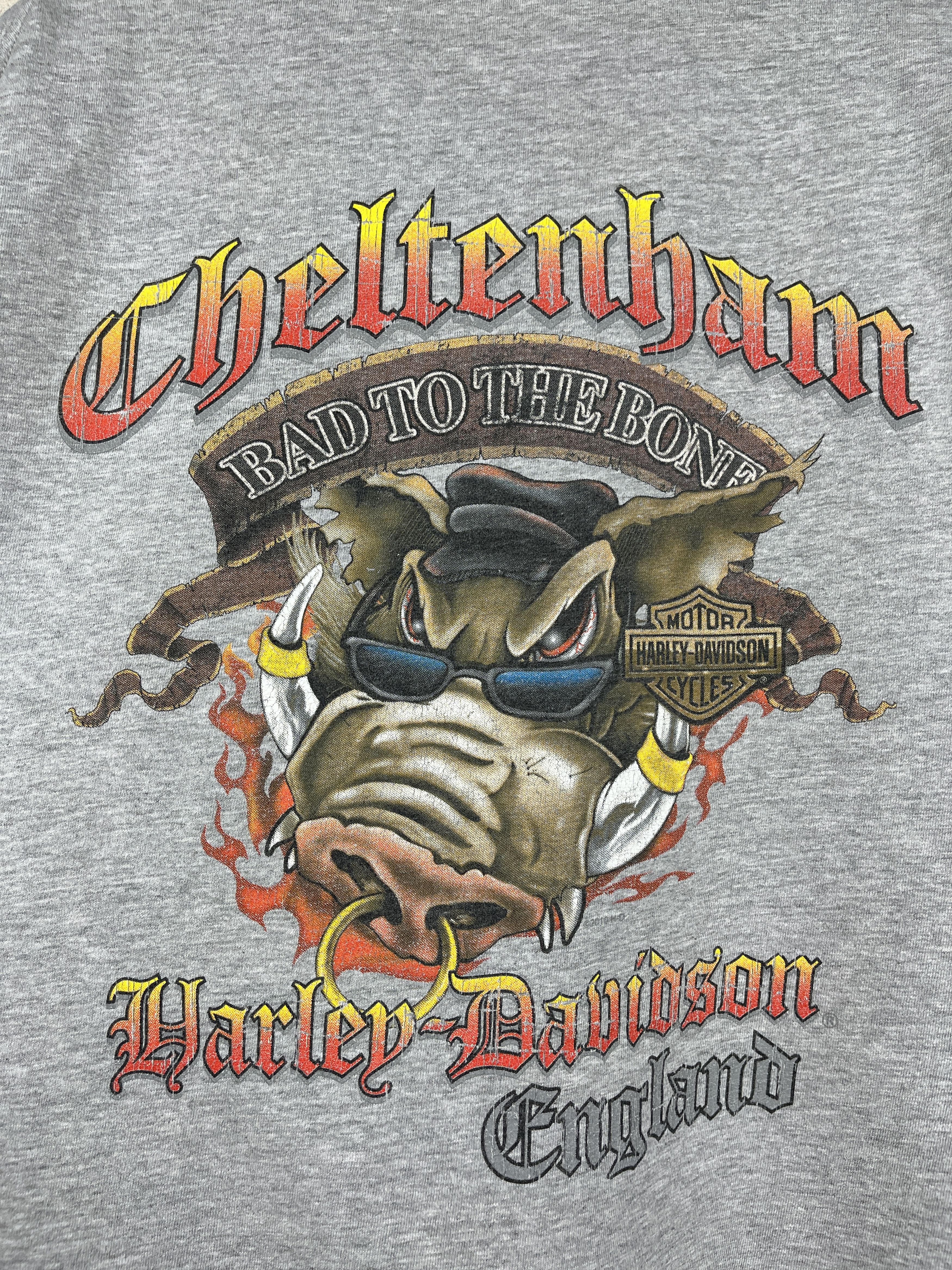 Harley Davidson Harley-Davidson 2010 Loyal to One Cheltenham England T-shirt Size US XL / EU 56 / 4 - 4 Thumbnail