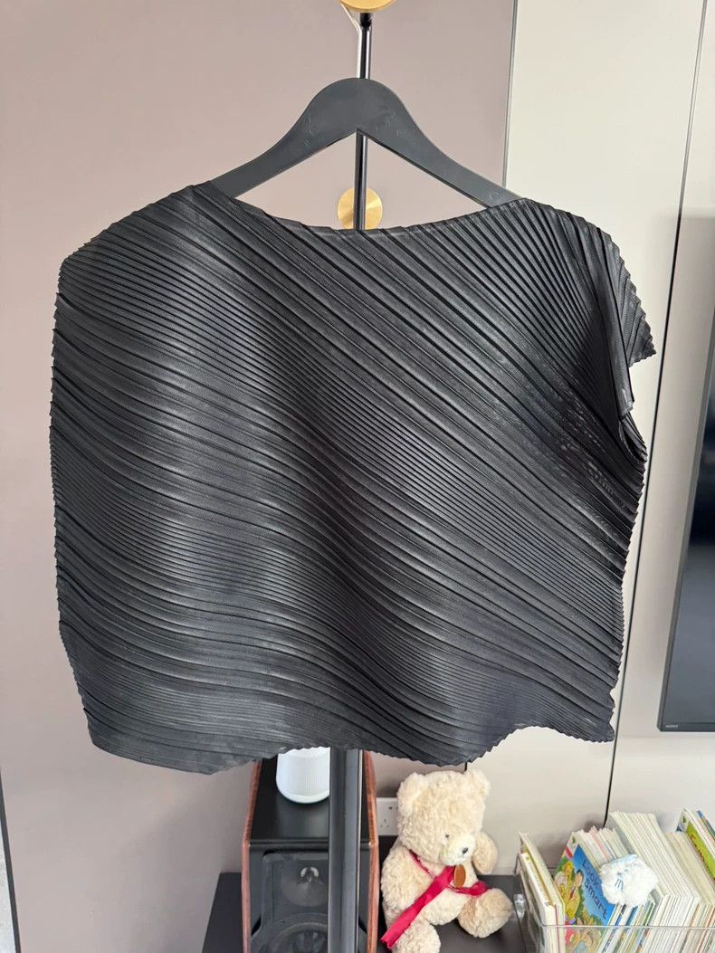 Issey Miyake Issey Miyake size:3 Black twill vest Size S / US 4 / IT 40 - 2 Thumbnail
